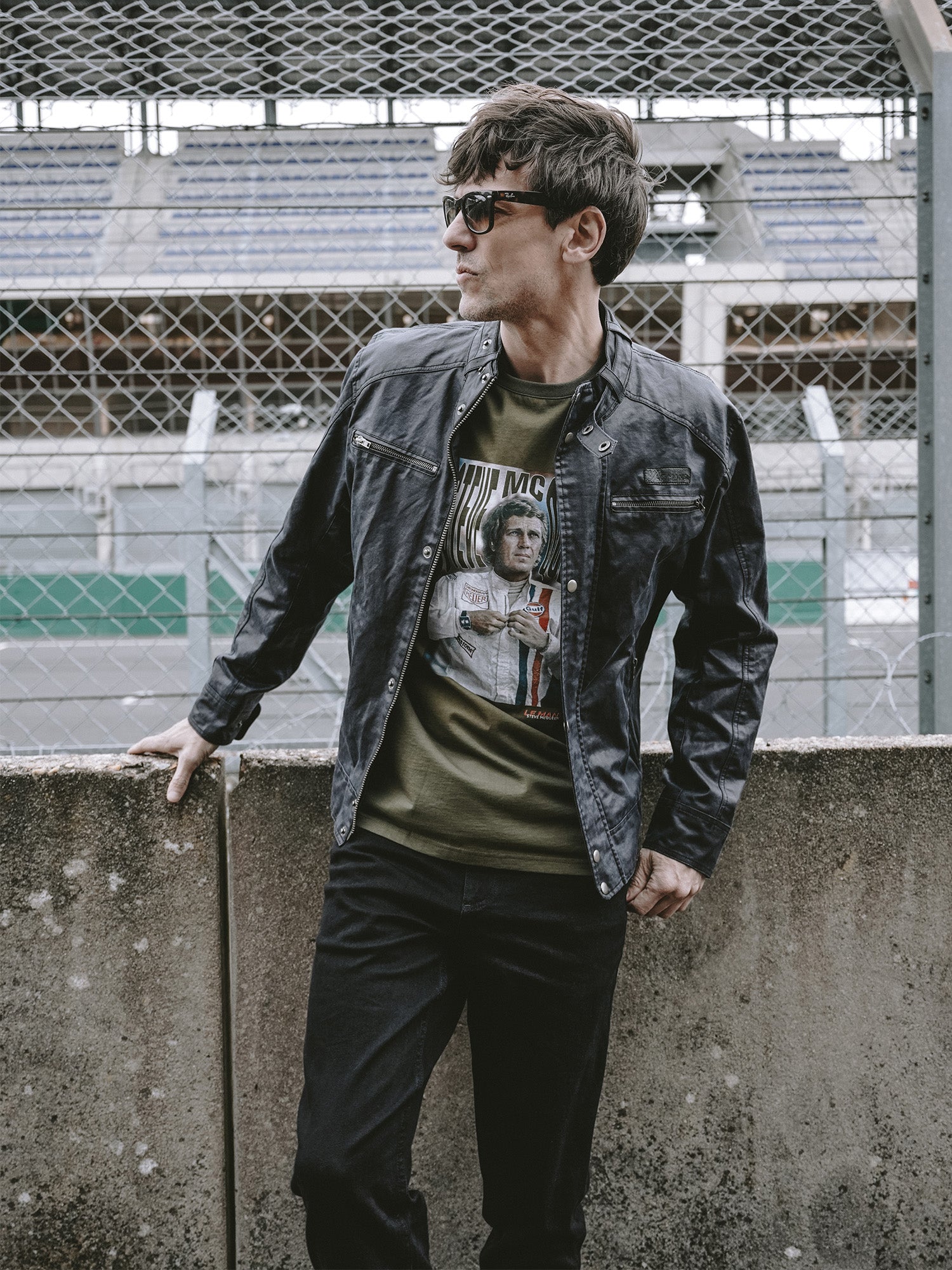 T-SHIRT NEW AFFICHE - DARK OLIVE