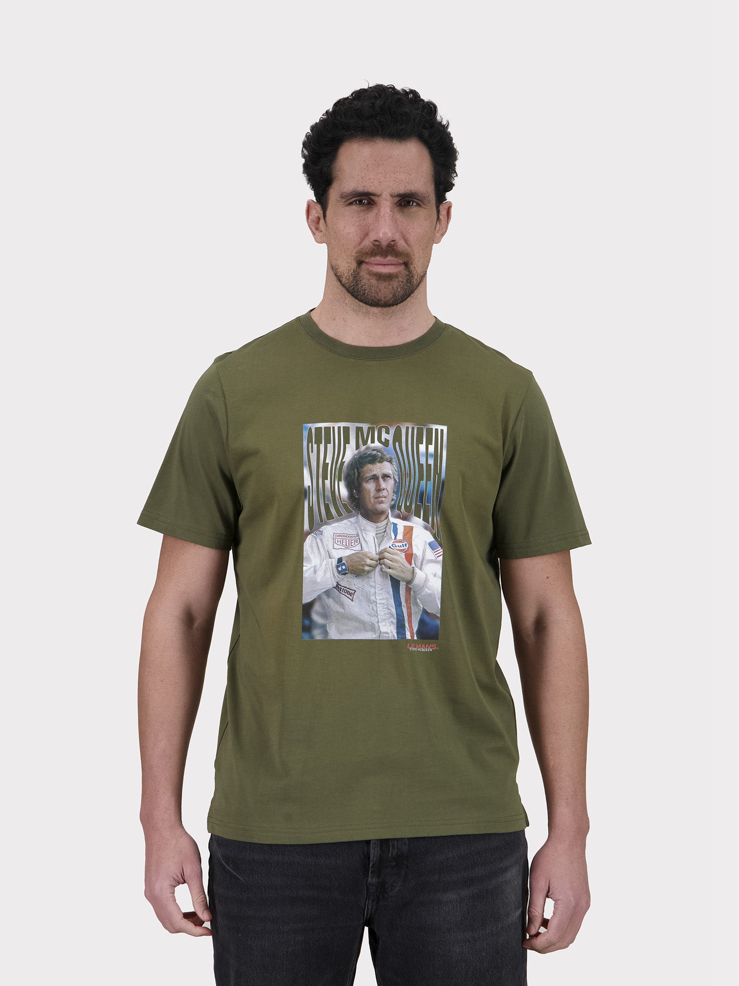 T-SHIRT NEW AFFICHE - DARK OLIVE