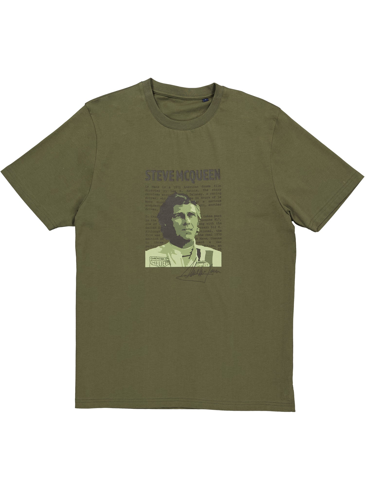 T-SHIRT MOVIE - DARK OLIVE