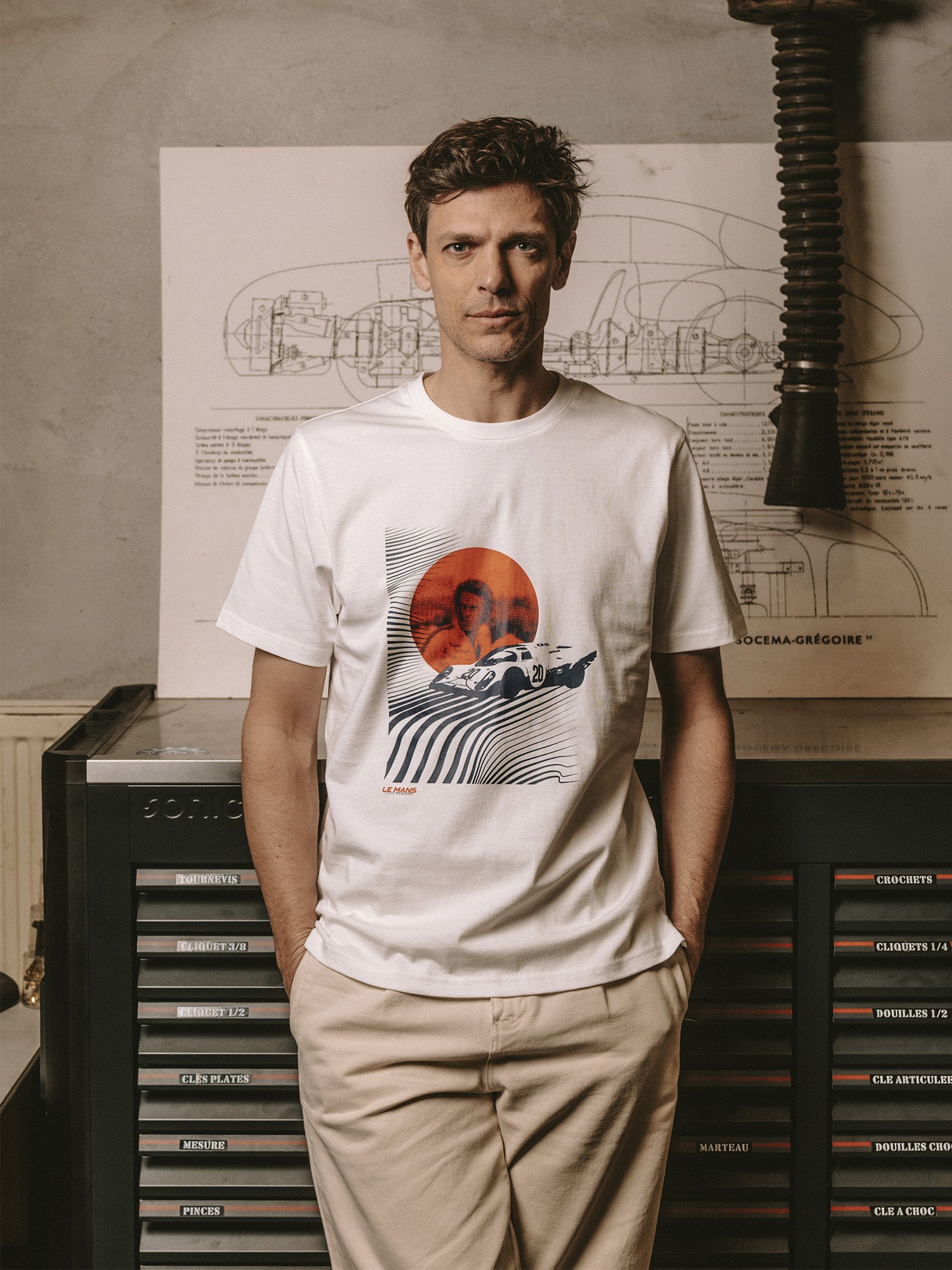 T-SHIRT SUN - OFF WHITE