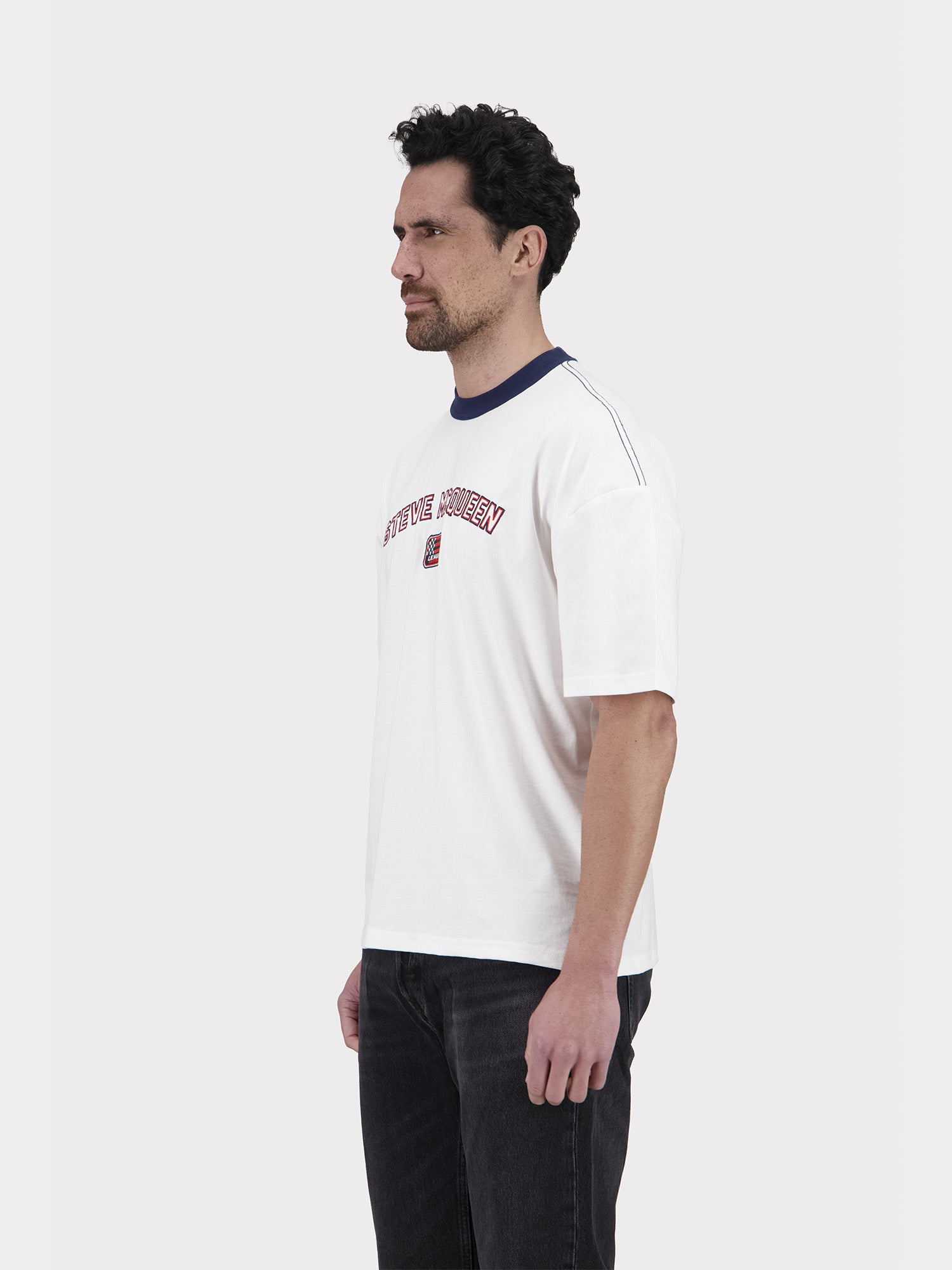 T-SHIRT VARSITY - OFF WHITE