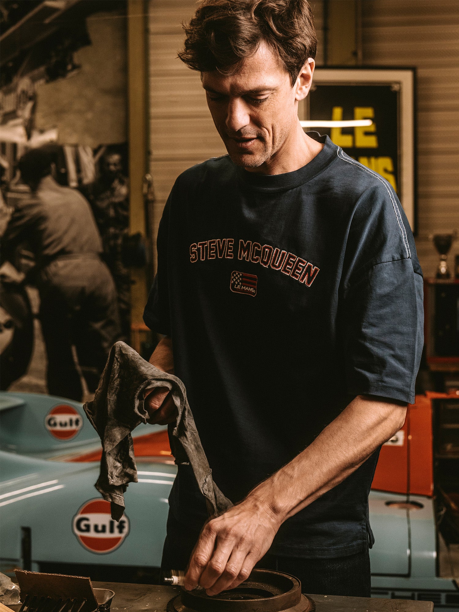 T-SHIRT VARSITY - NAVY