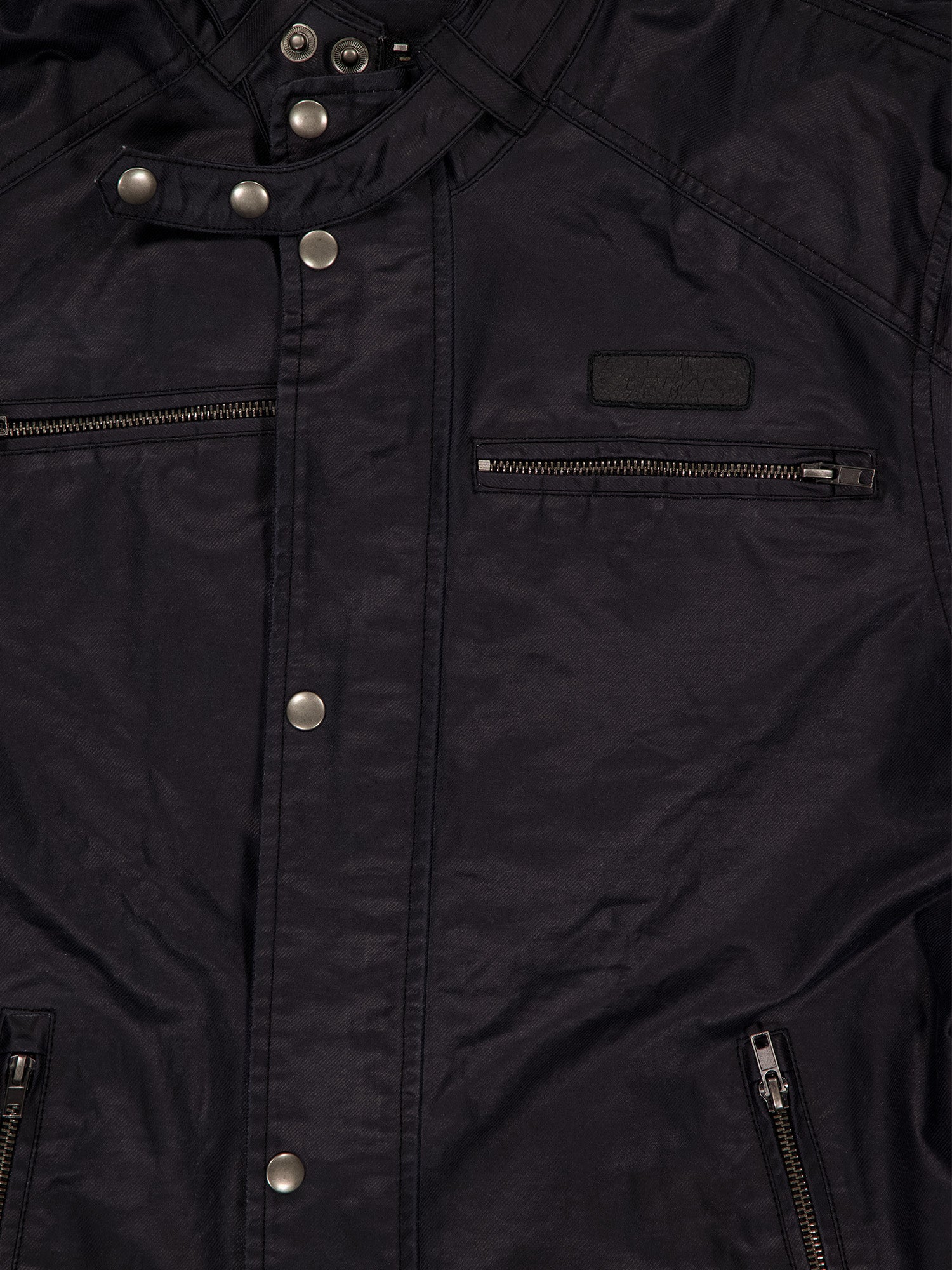 VESTE BIKER BLACK