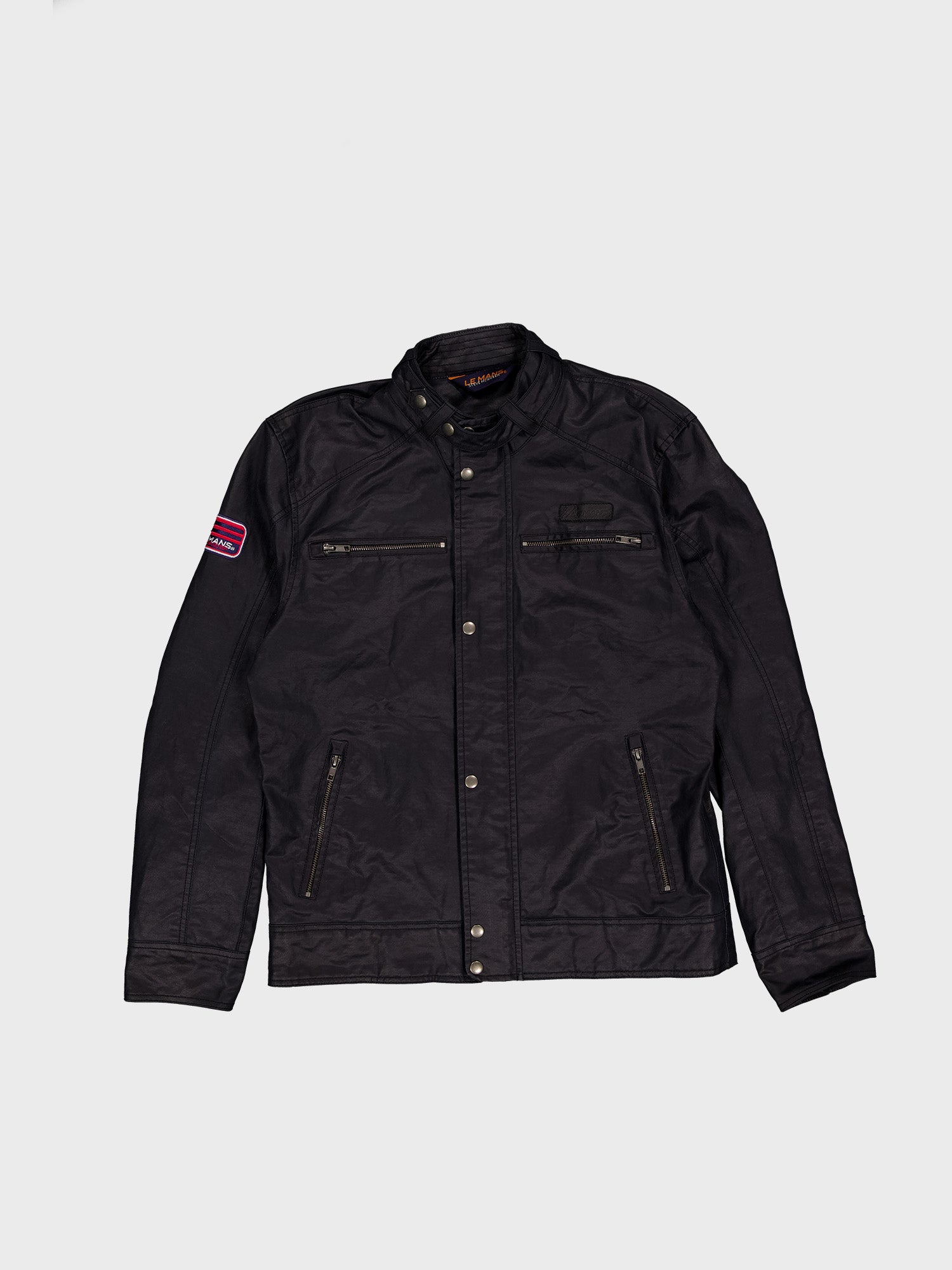 VESTE BIKER BLACK