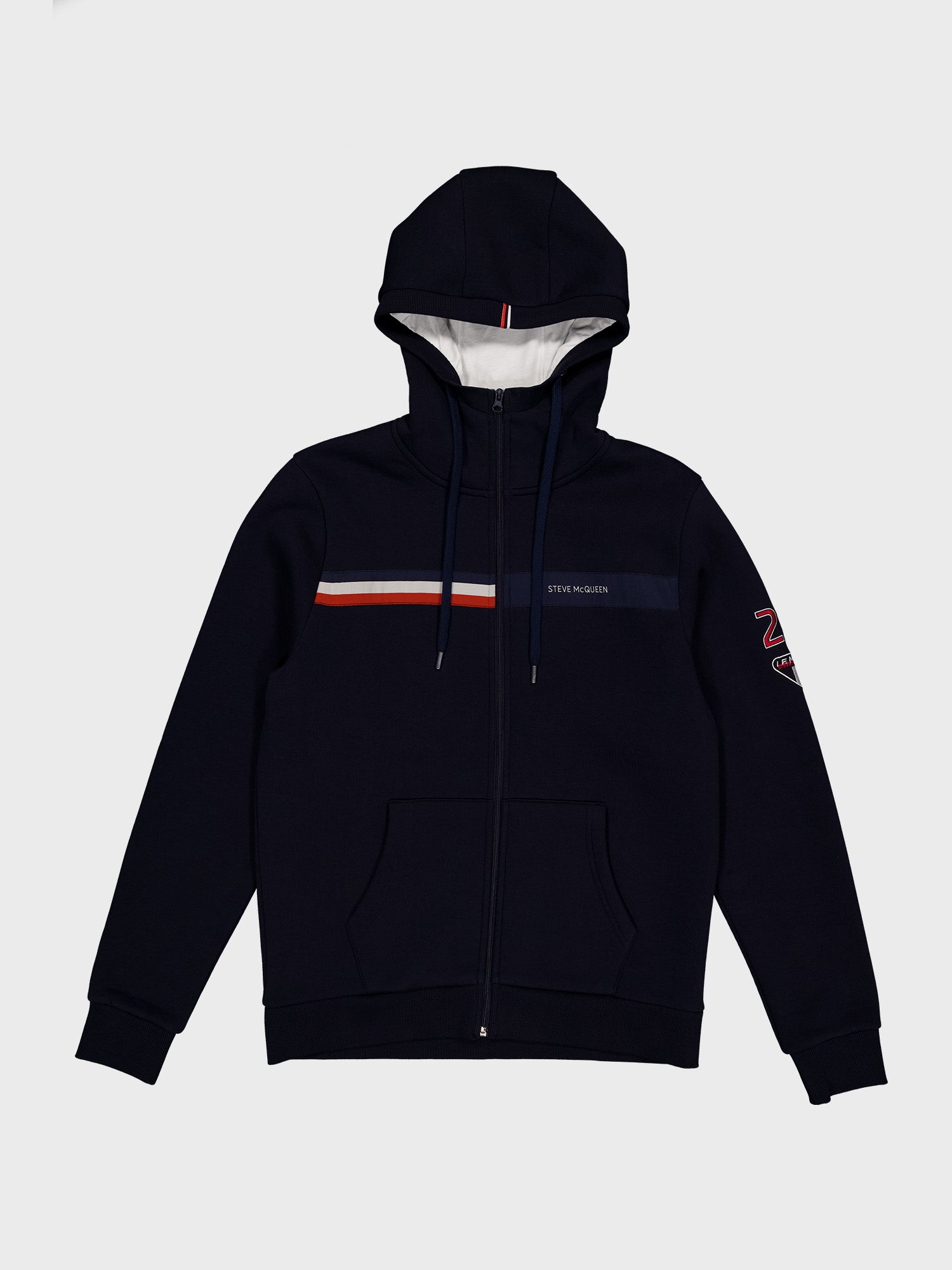 HOODIE ZIP RACING 20 - NAVY
