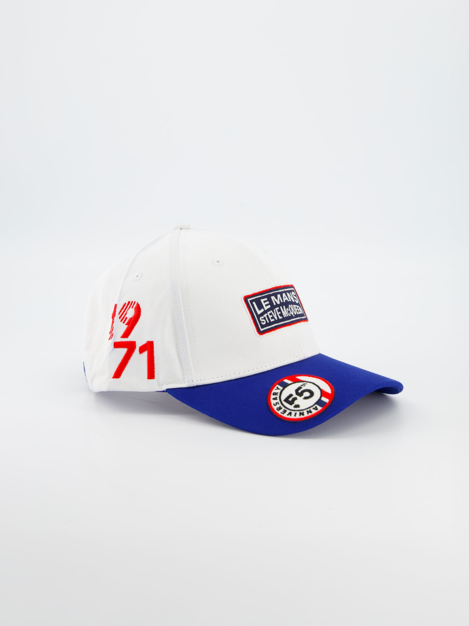 CASQUETTE RETRO BICOLOR - OFF WHITE / OCEAN