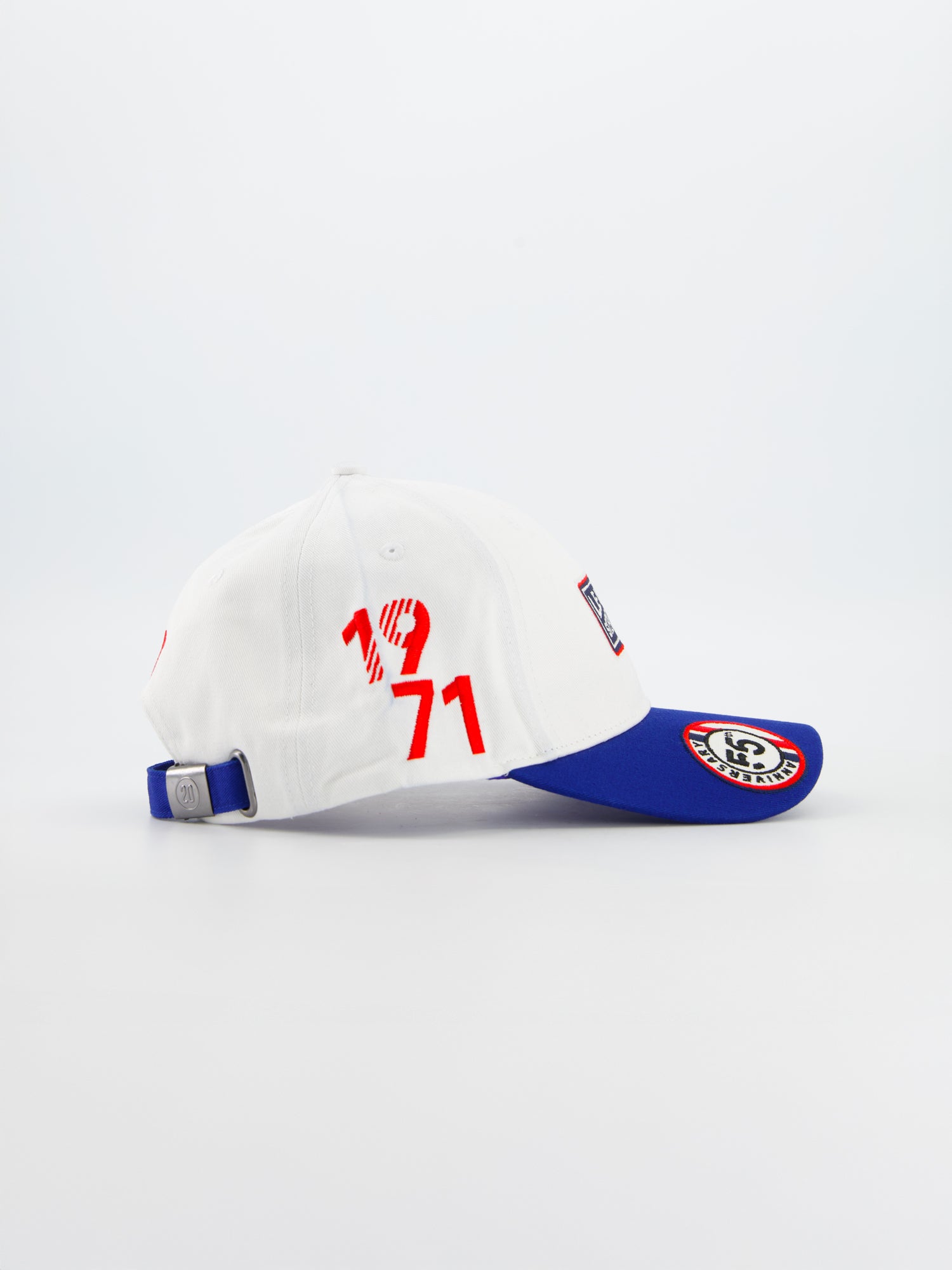 CASQUETTE RETRO BICOLOR - OFF WHITE / OCEAN