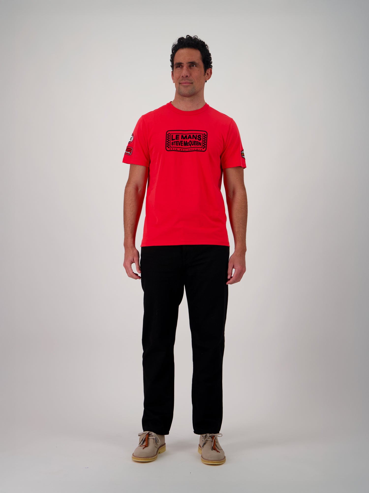 T-SHIRT FASTER - WASHED RED