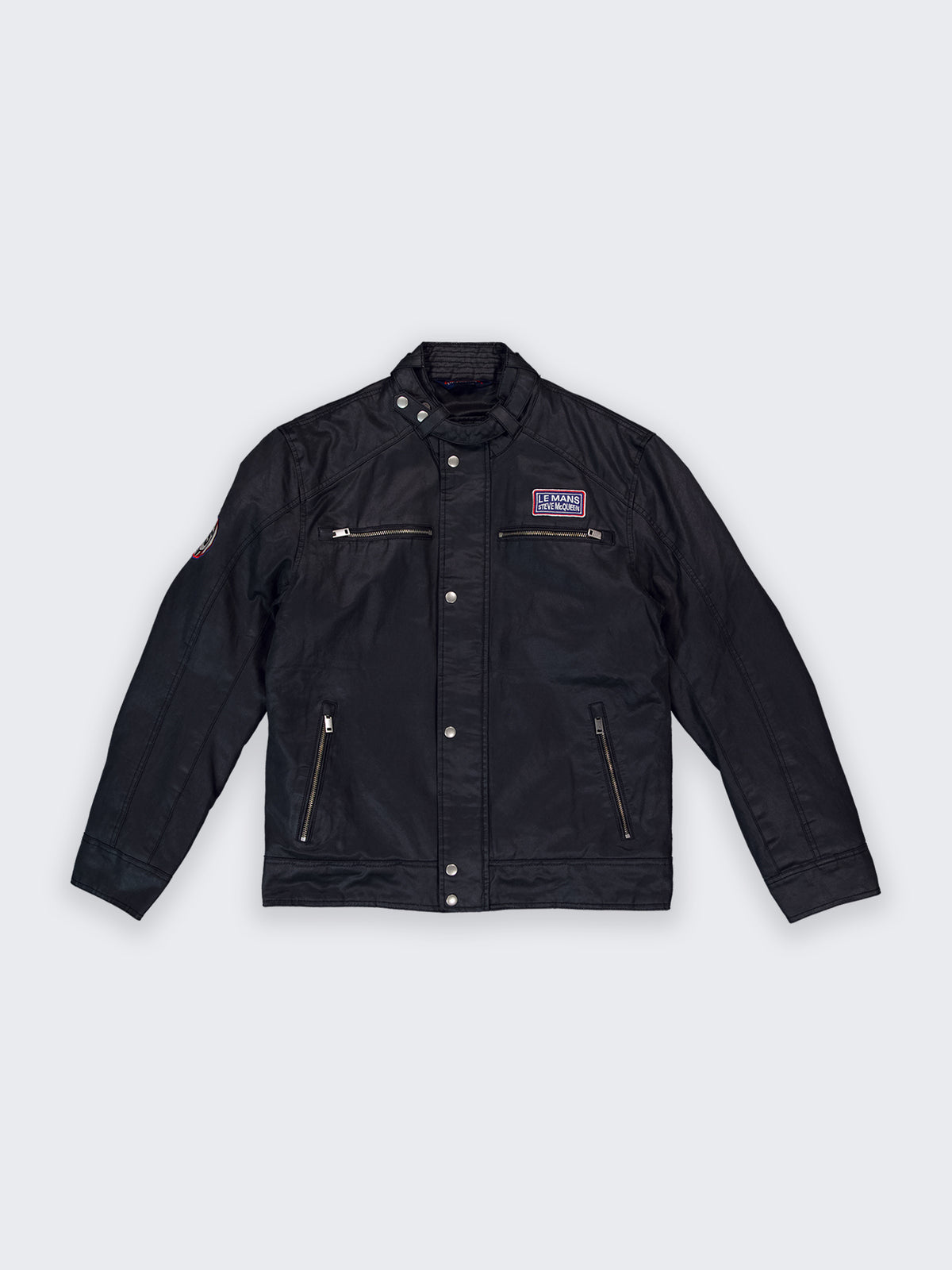 SMQ BIKER JACKET - BLACK
