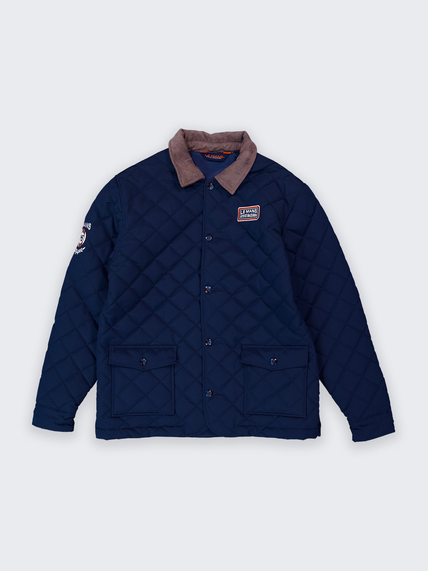 GENTLEMAN QUILTED JACKET - NAVY