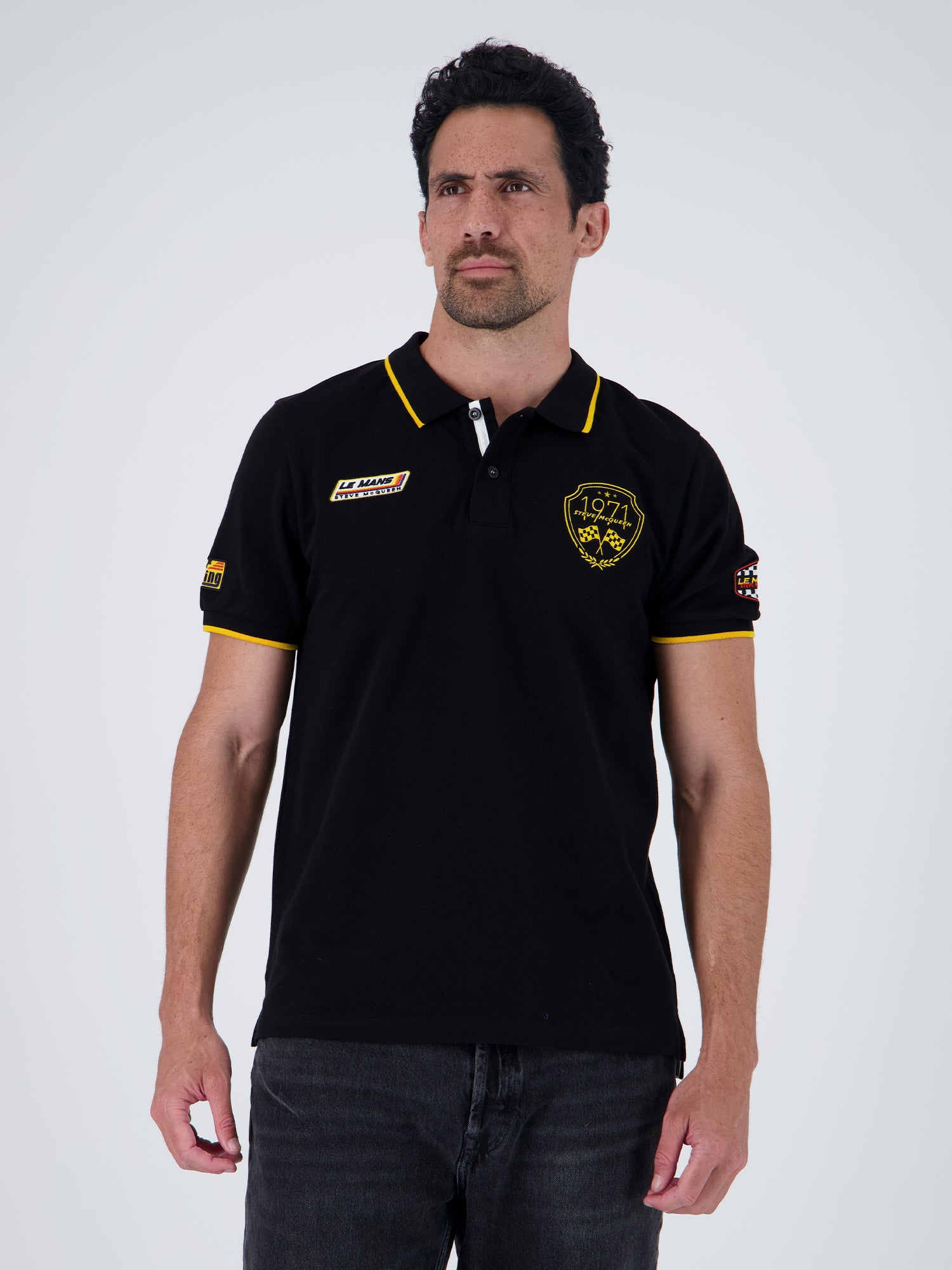 READY SET POLO - BLACK