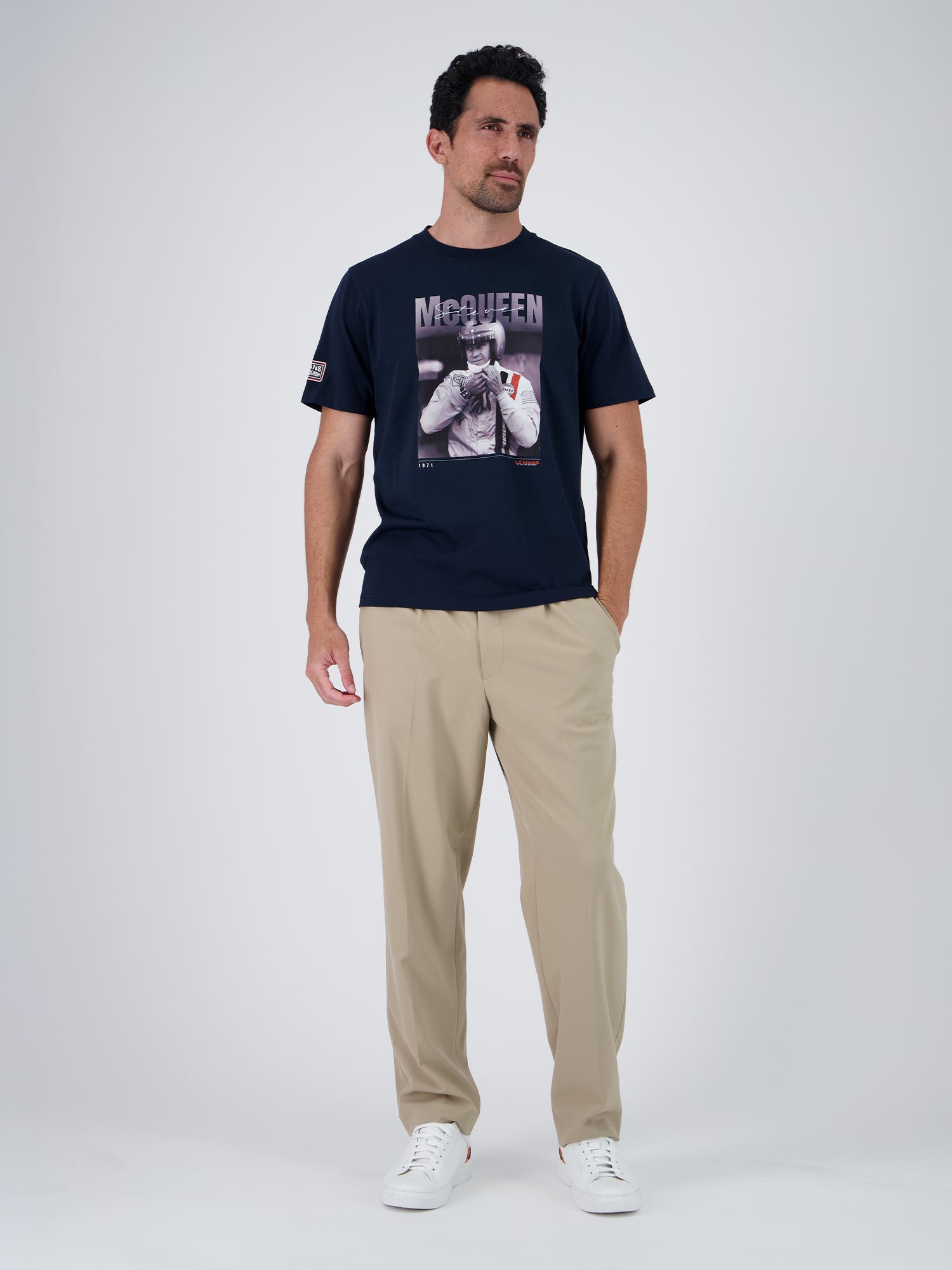 PORTRAIT TEE - NAVY