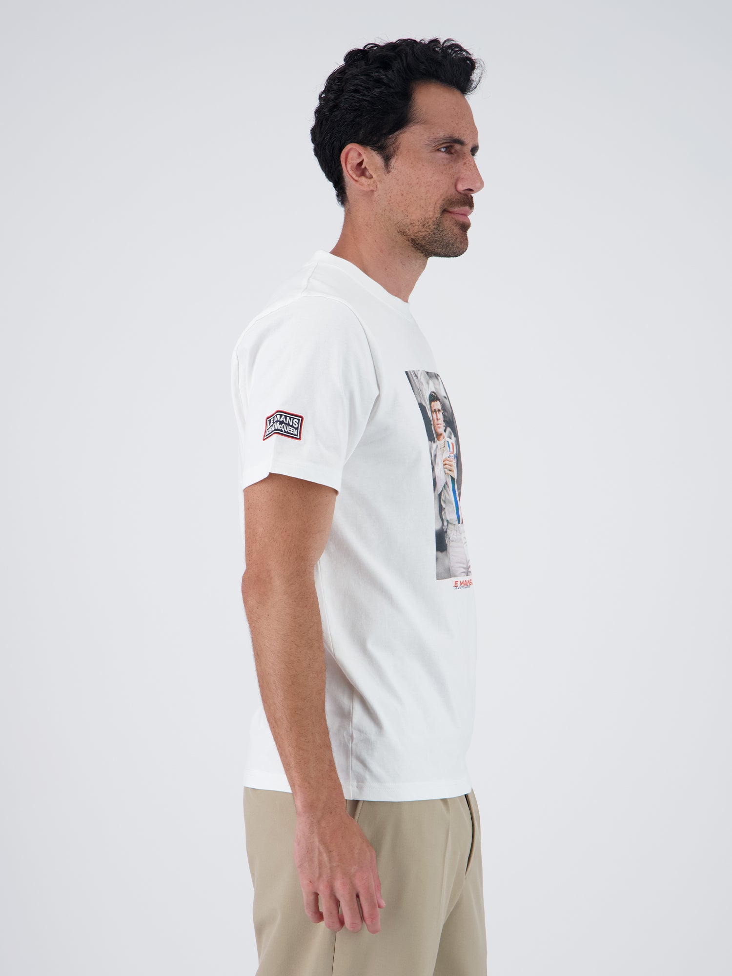 COLOR SPLASH TEE - OFF WHITE
