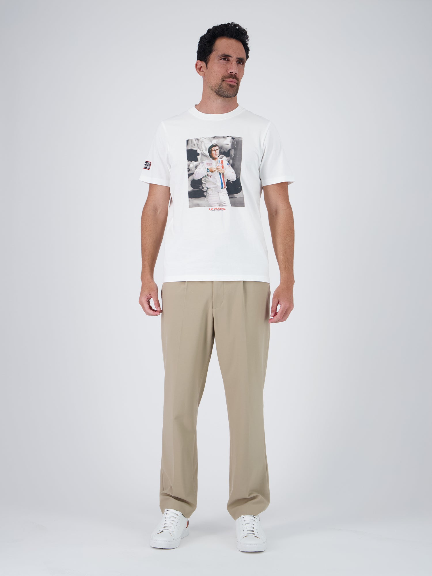 COLOR SPLASH TEE - OFF WHITE