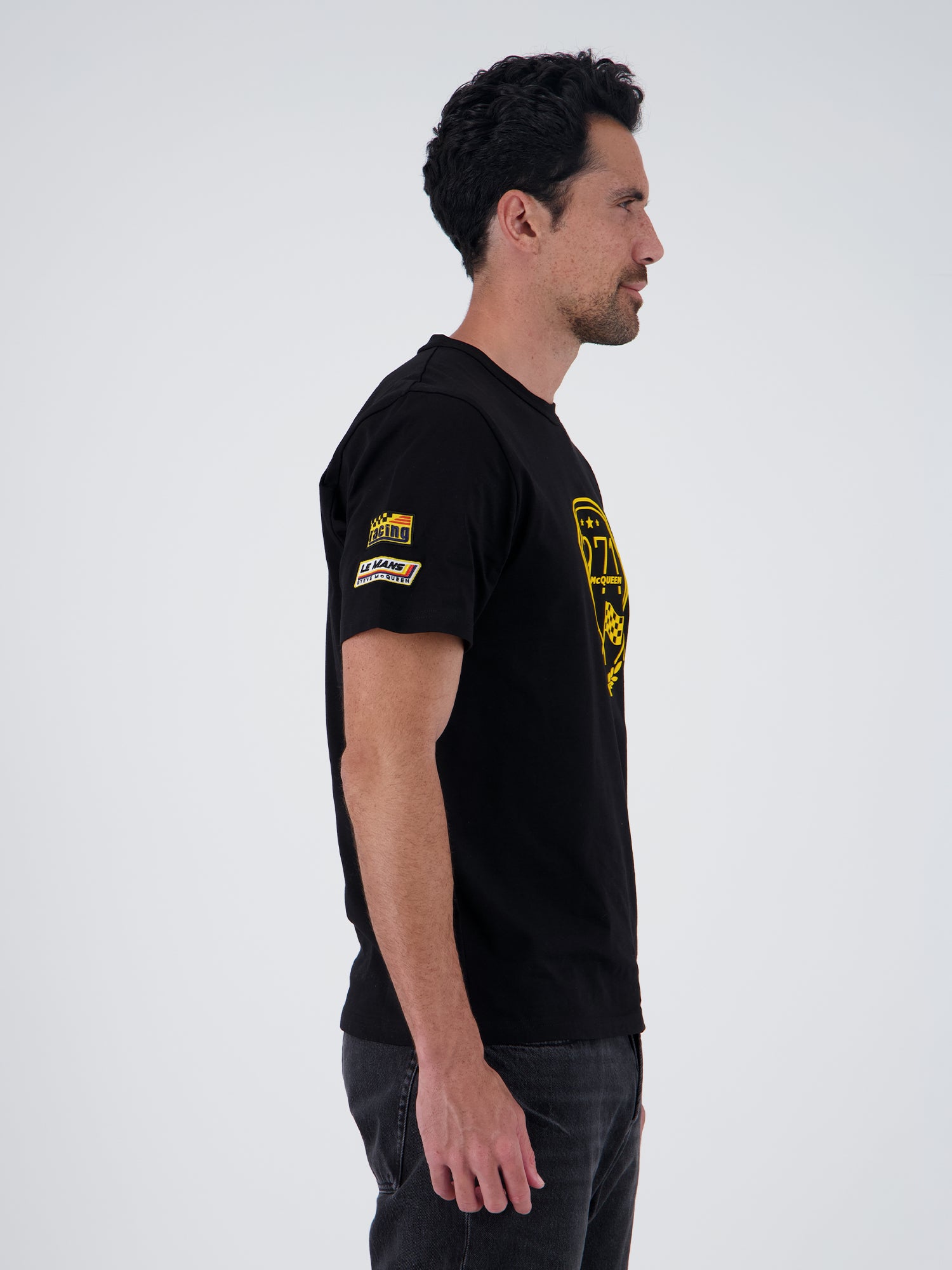 READY SET TEE - BLACK