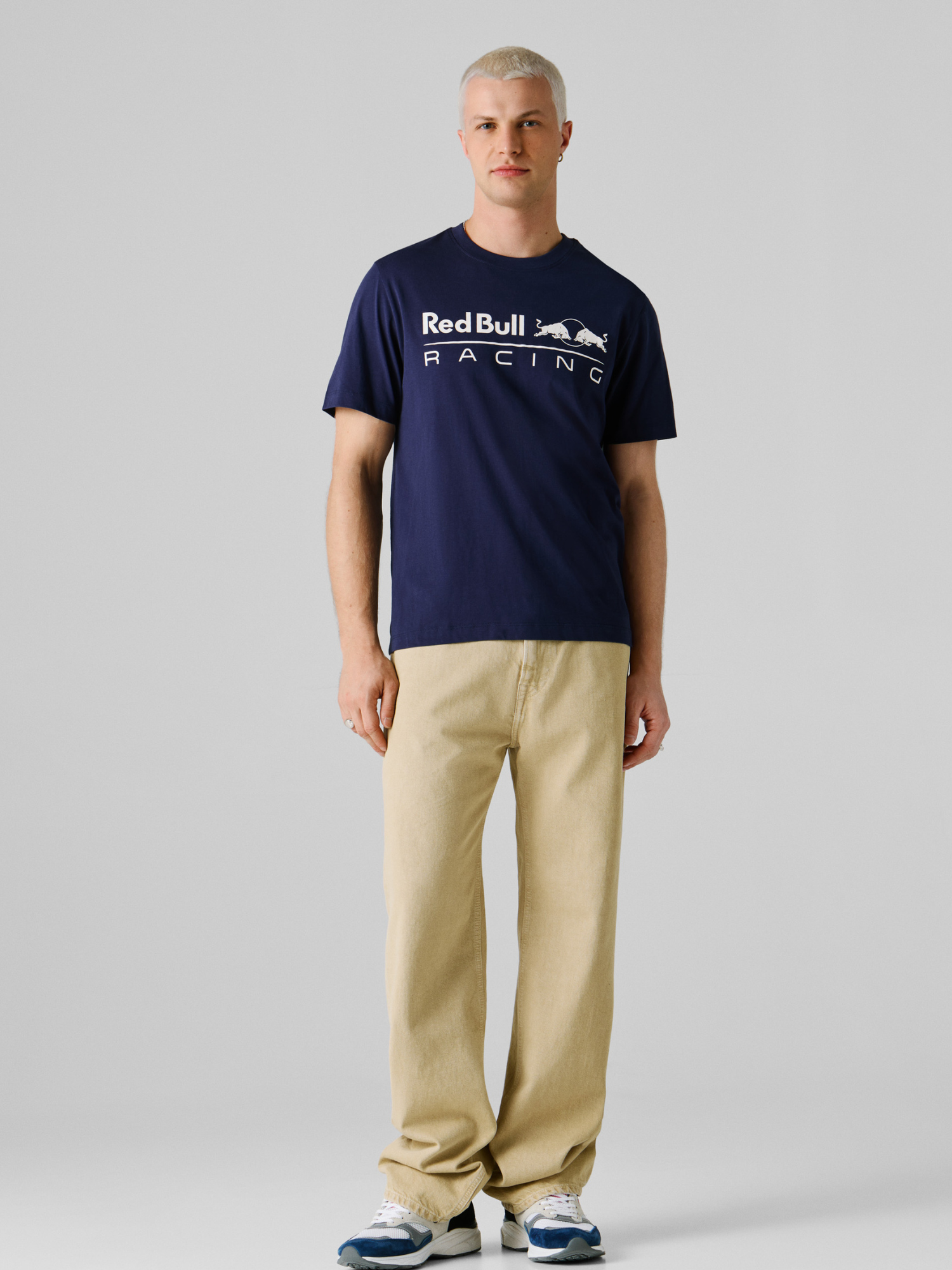 T-SHIRT TEAM LOGO - NAVY