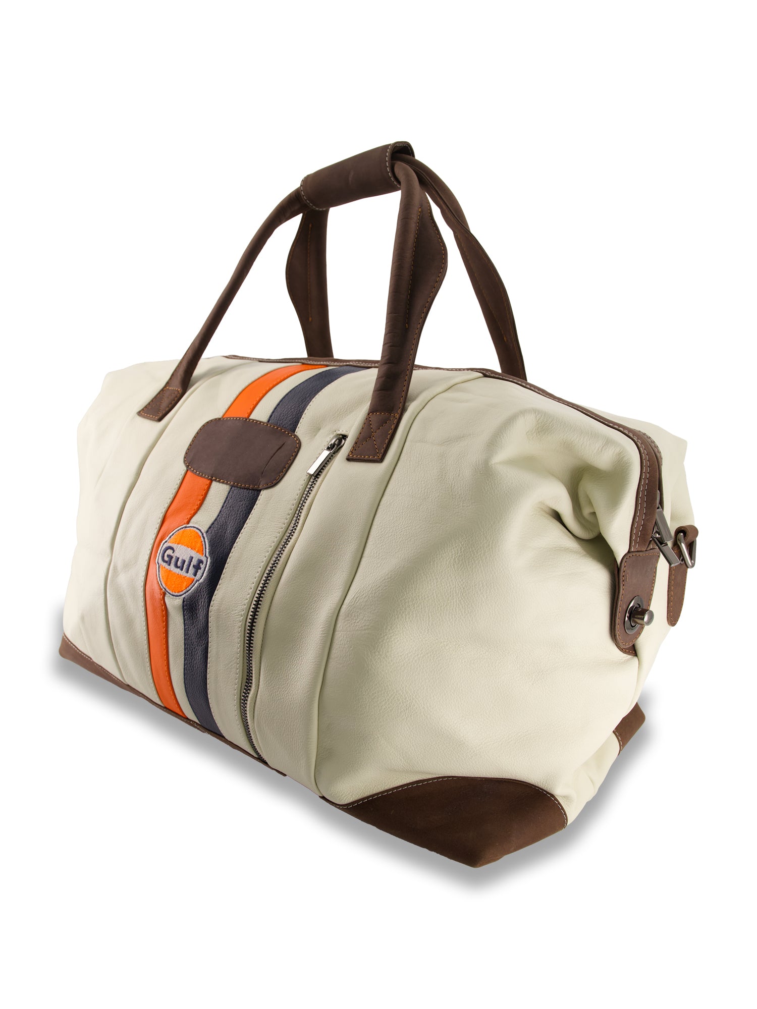 SAC VOYAGE CUIR - LIGHT BEIGE