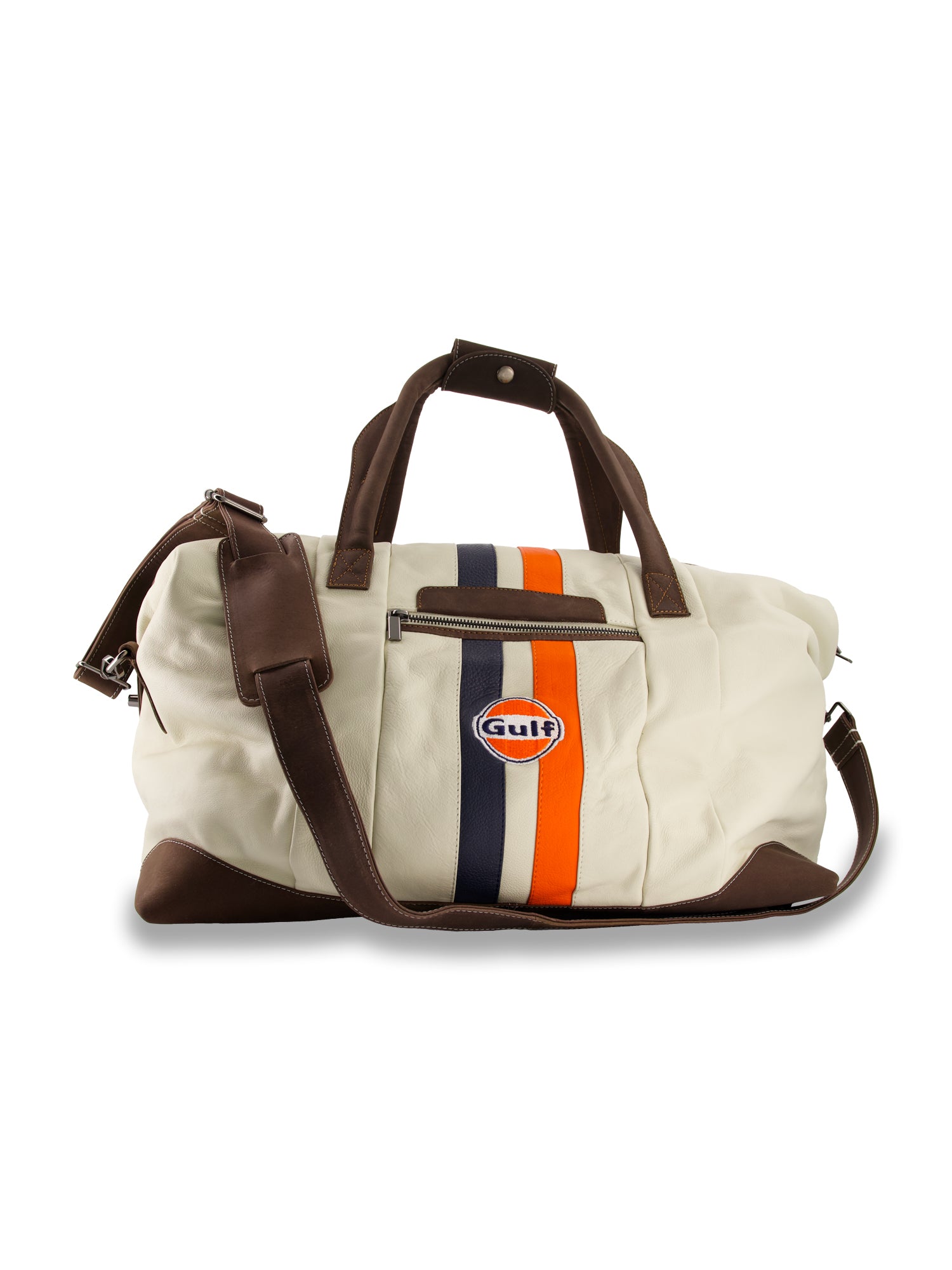 SAC VOYAGE CUIR - LIGHT BEIGE