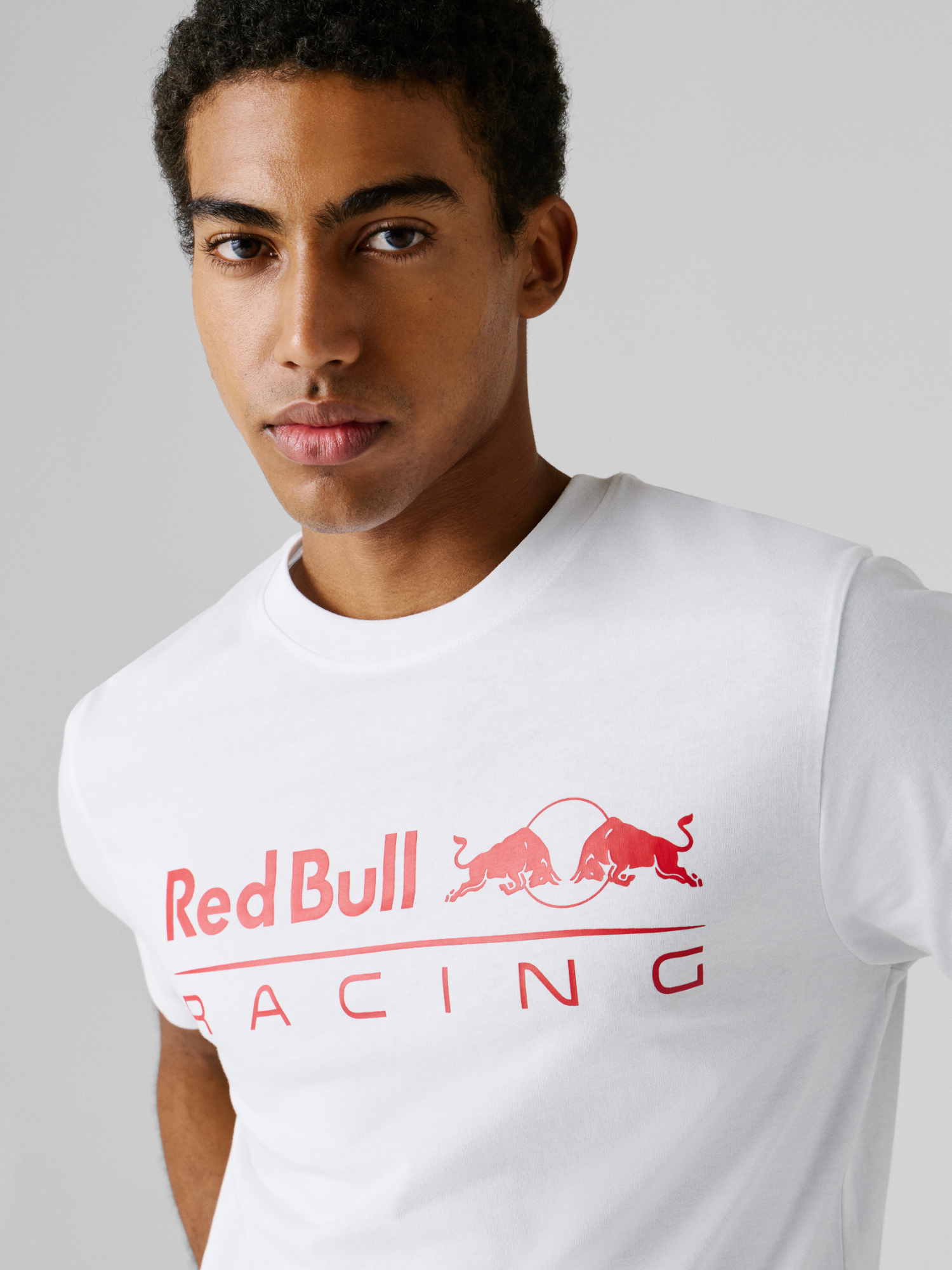 T-SHIRT TEAM LOGO - BLANC