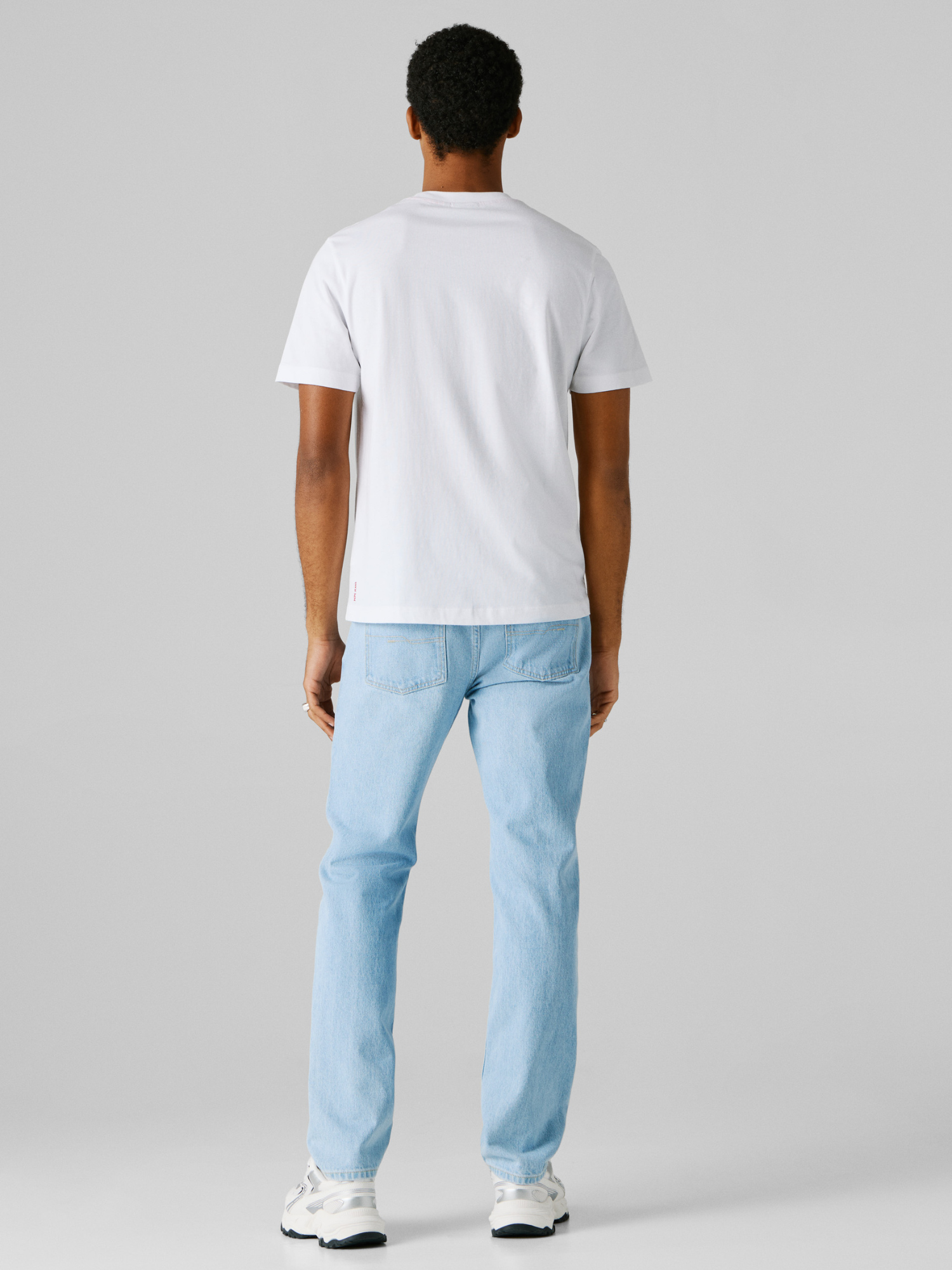 T-SHIRT TEAM LOGO - BLANC