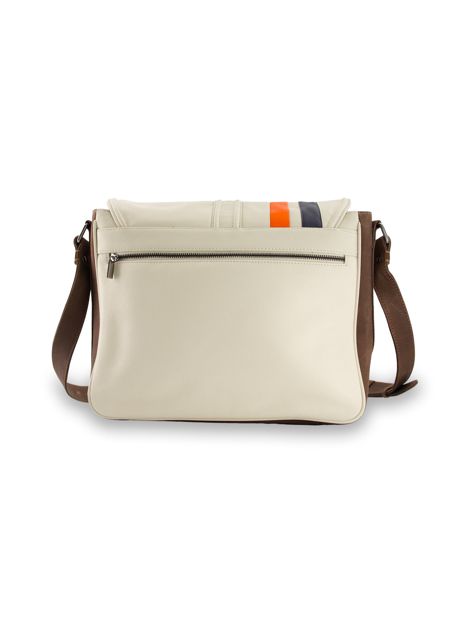 SAC BESACE CUIR SILVERSTONE - LIGHT BEIGE
