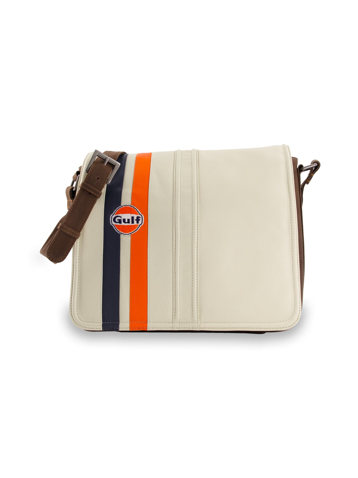 SAC BESACE CUIR SILVERSTONE - LIGHT BEIGE