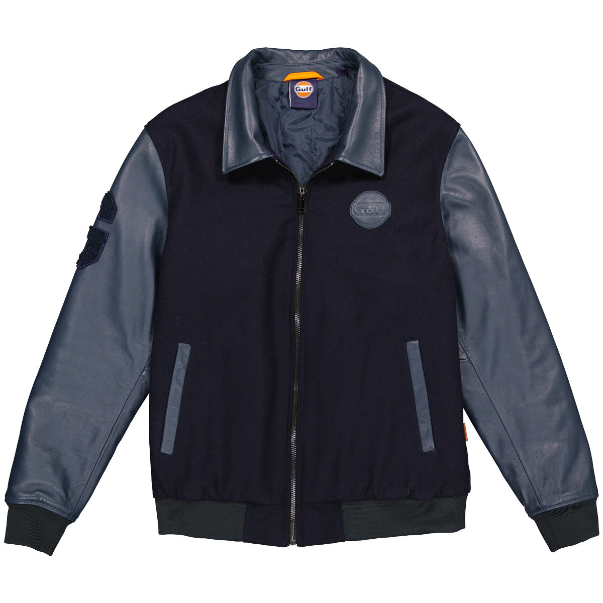 VESTE PREMIUM VARSITY GULF - NAVY BLUE