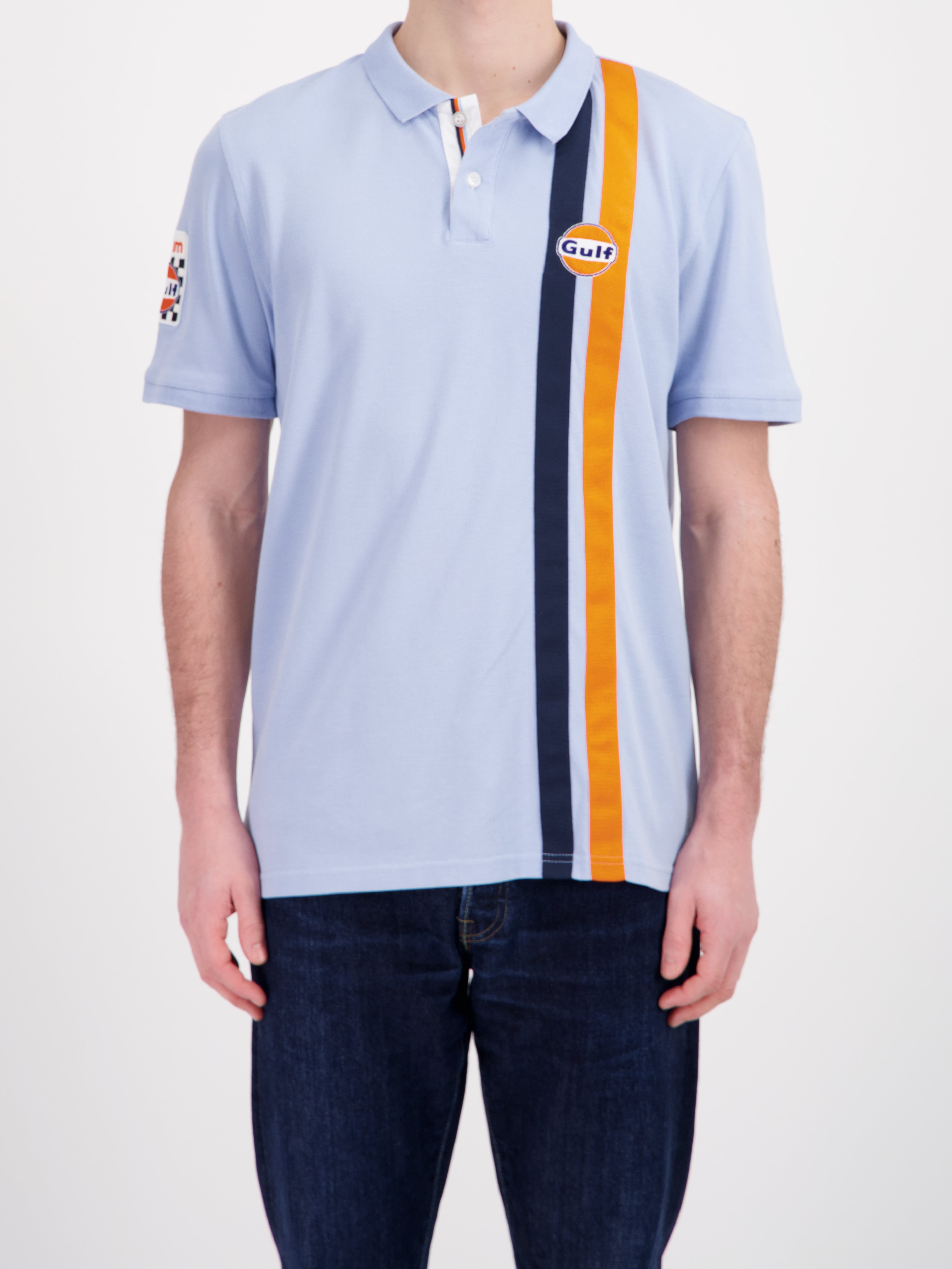 [TEST] MC TIMELESS HISTORY POLO SHIRT - Sky blue