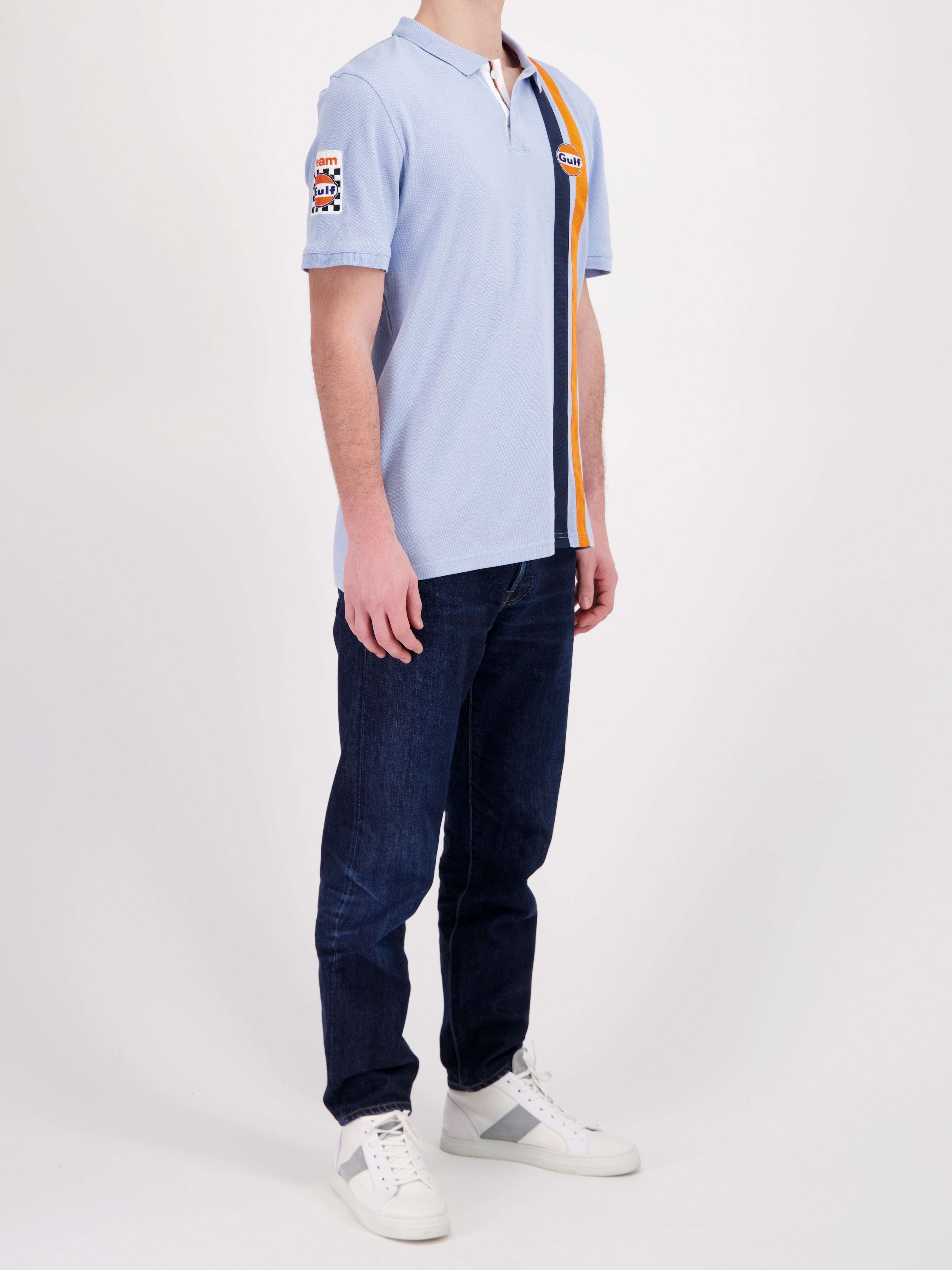 [TEST] MC TIMELESS HISTORY POLO SHIRT - Sky blue