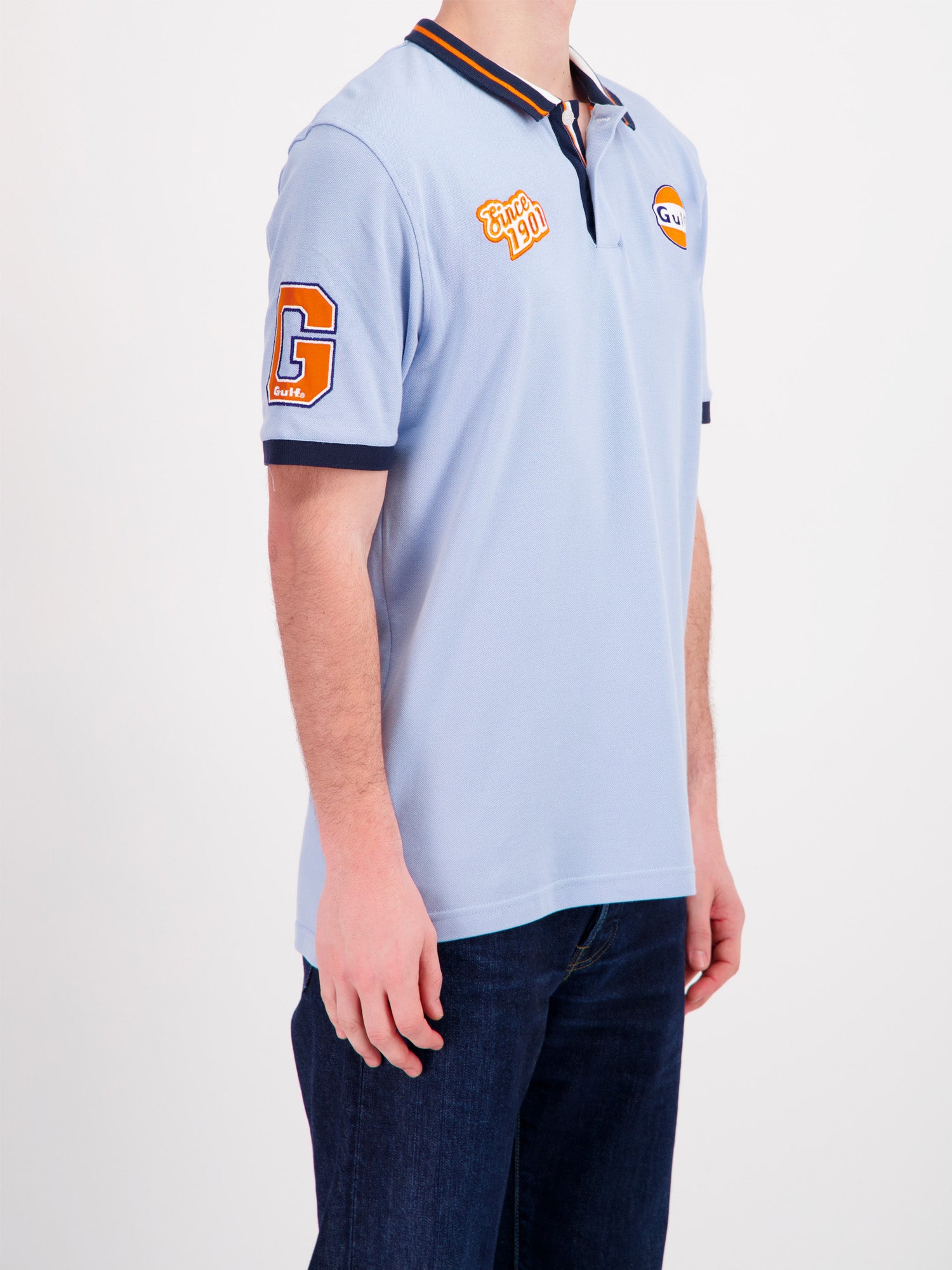 POLO MC VARSITY - light blue