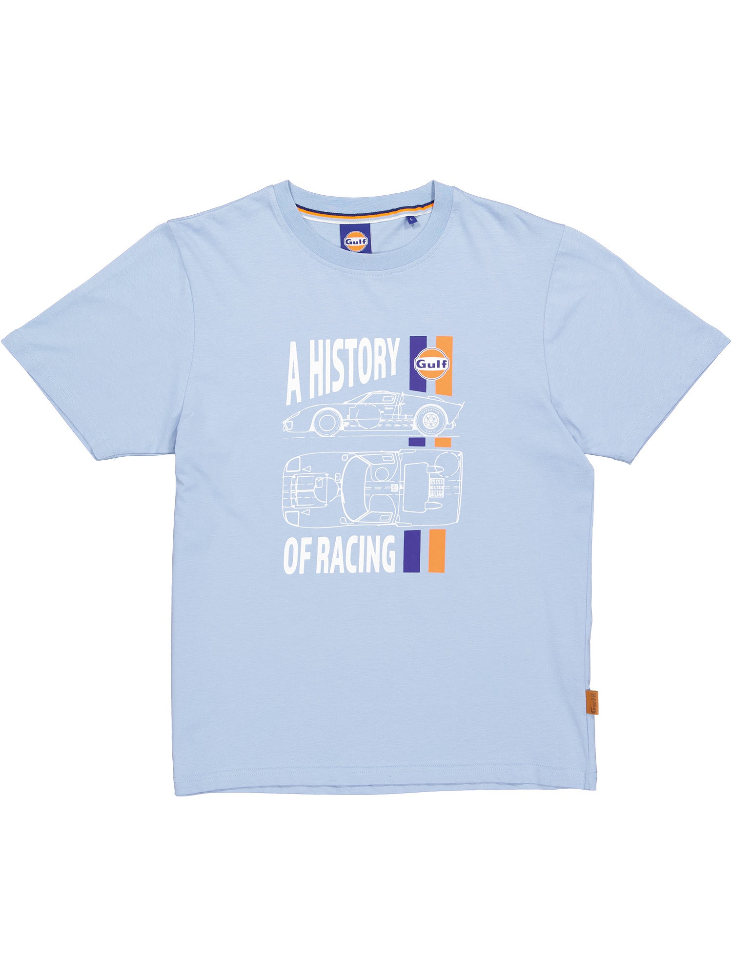 T-SHIRT RACING HISTORY - LIGHT BLUE