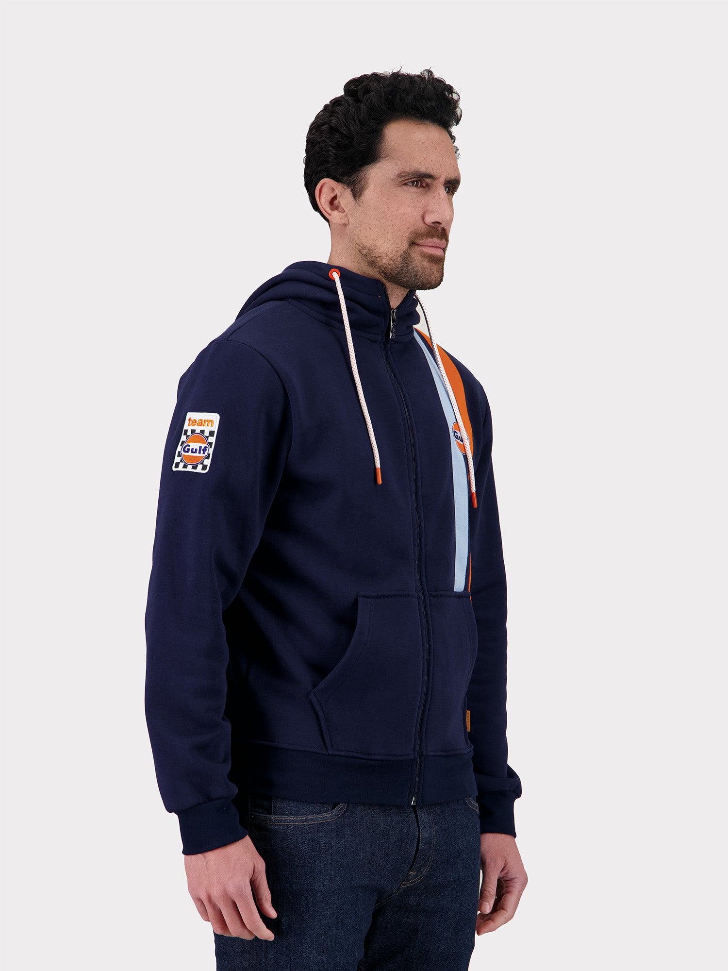 HOODIE ZIP TIMELESS - NAVY