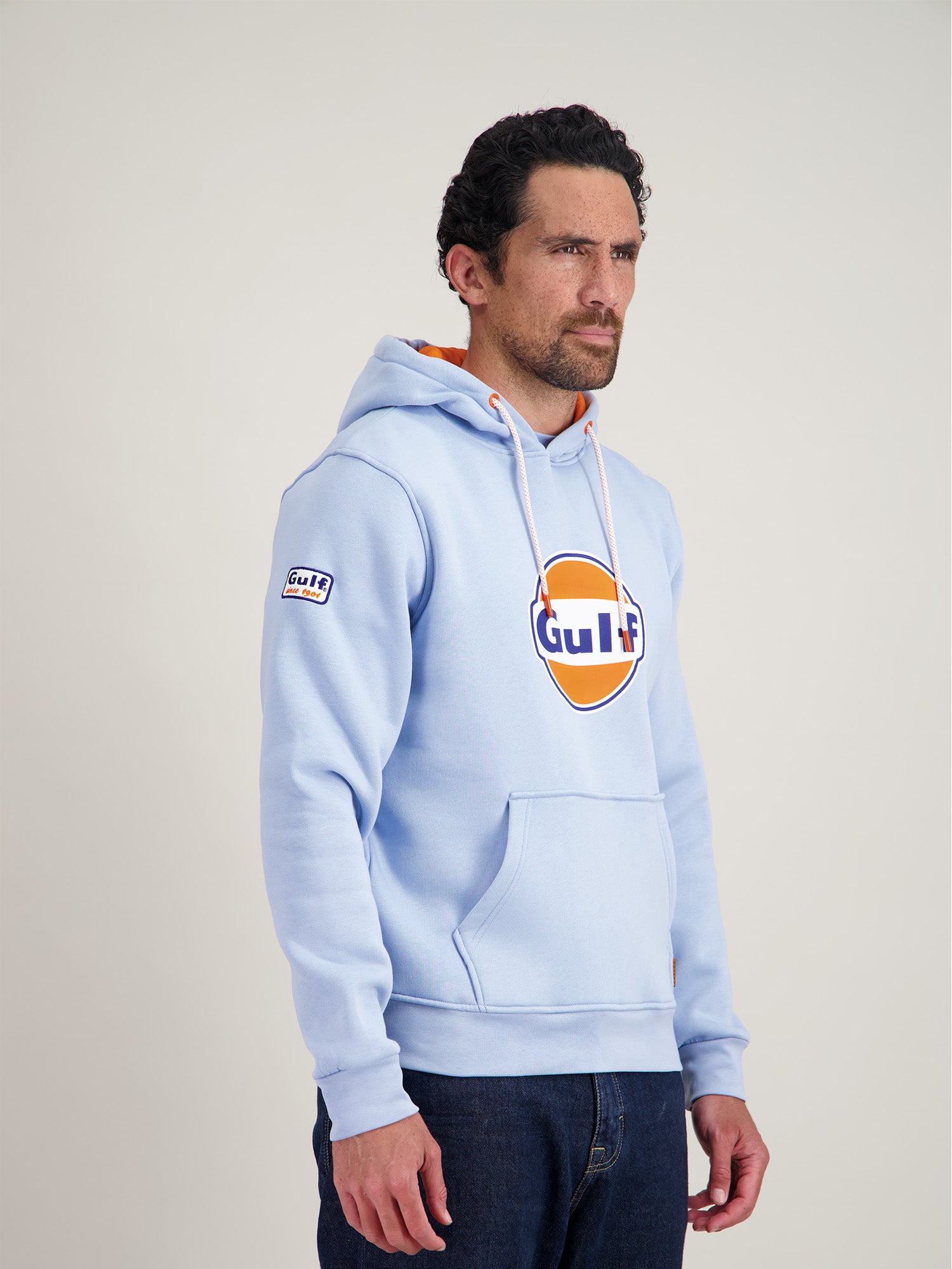 SWEAT SHIRT LOGO - LIGHT BLUE