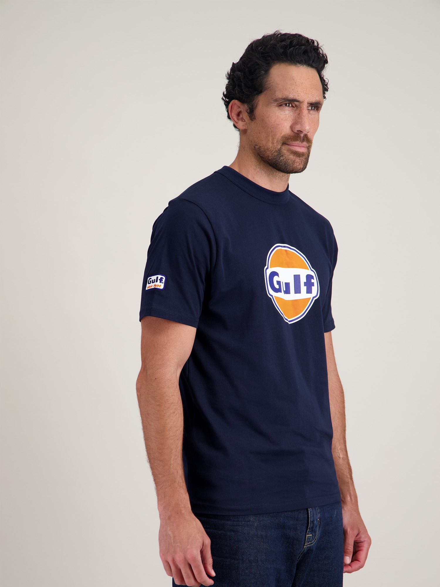 T SHIRT 3D LOGO - NAVY