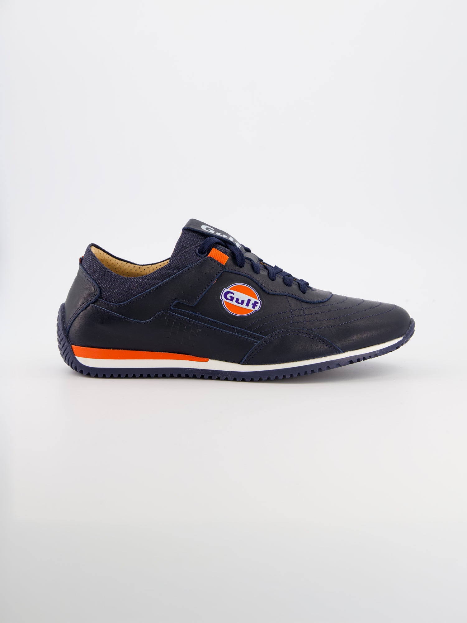 GULF RACY LEATHER  - NAVY