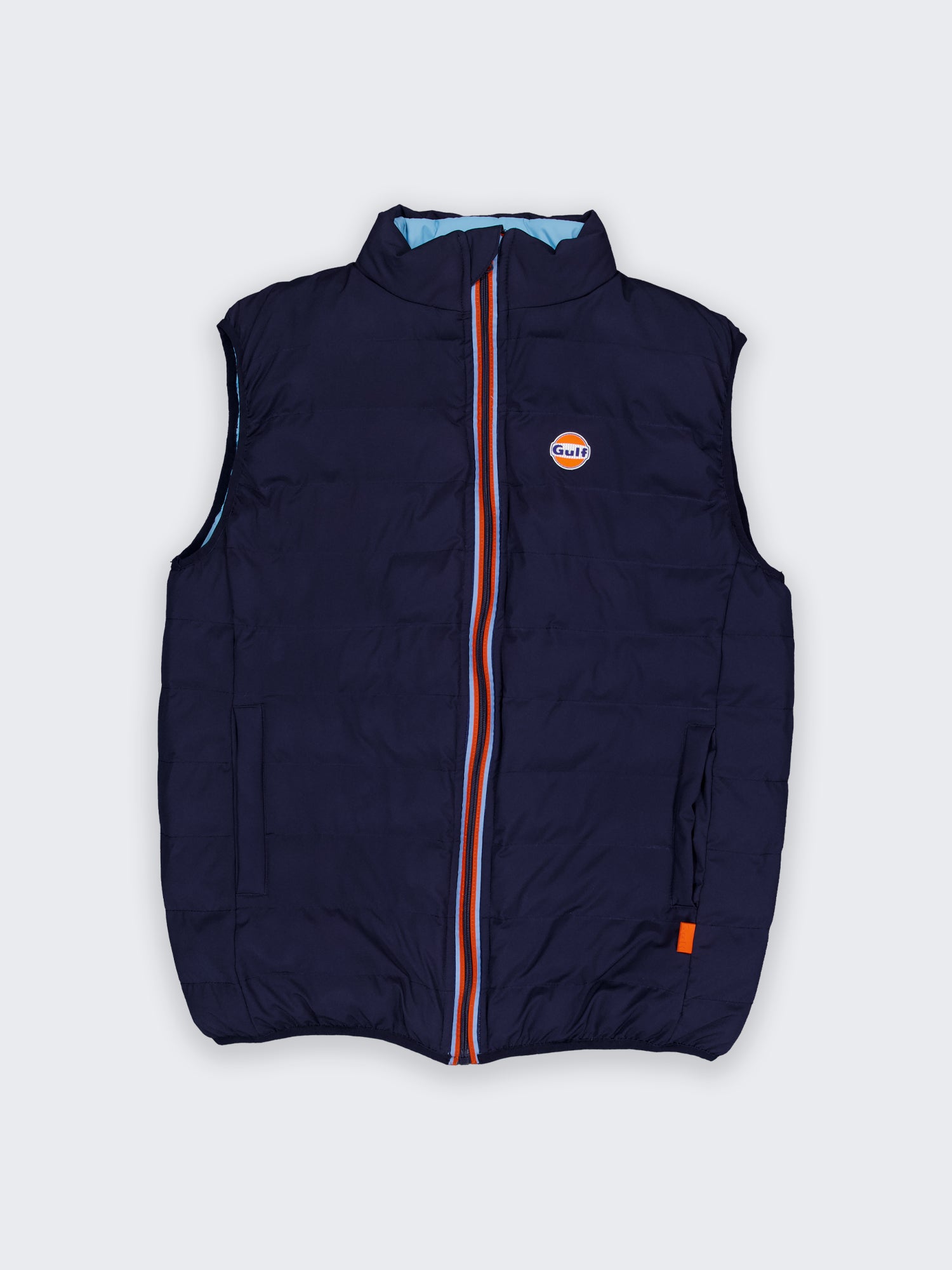 NEW BODYWARMER REVERSO - navy light blue