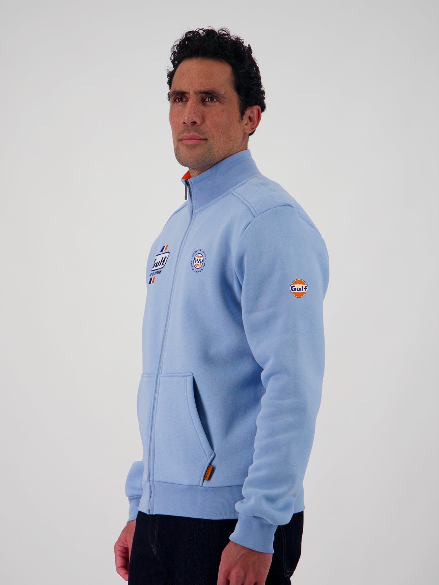 TRACK JACKET BOLD CLASSICS - LIGHT BLUE