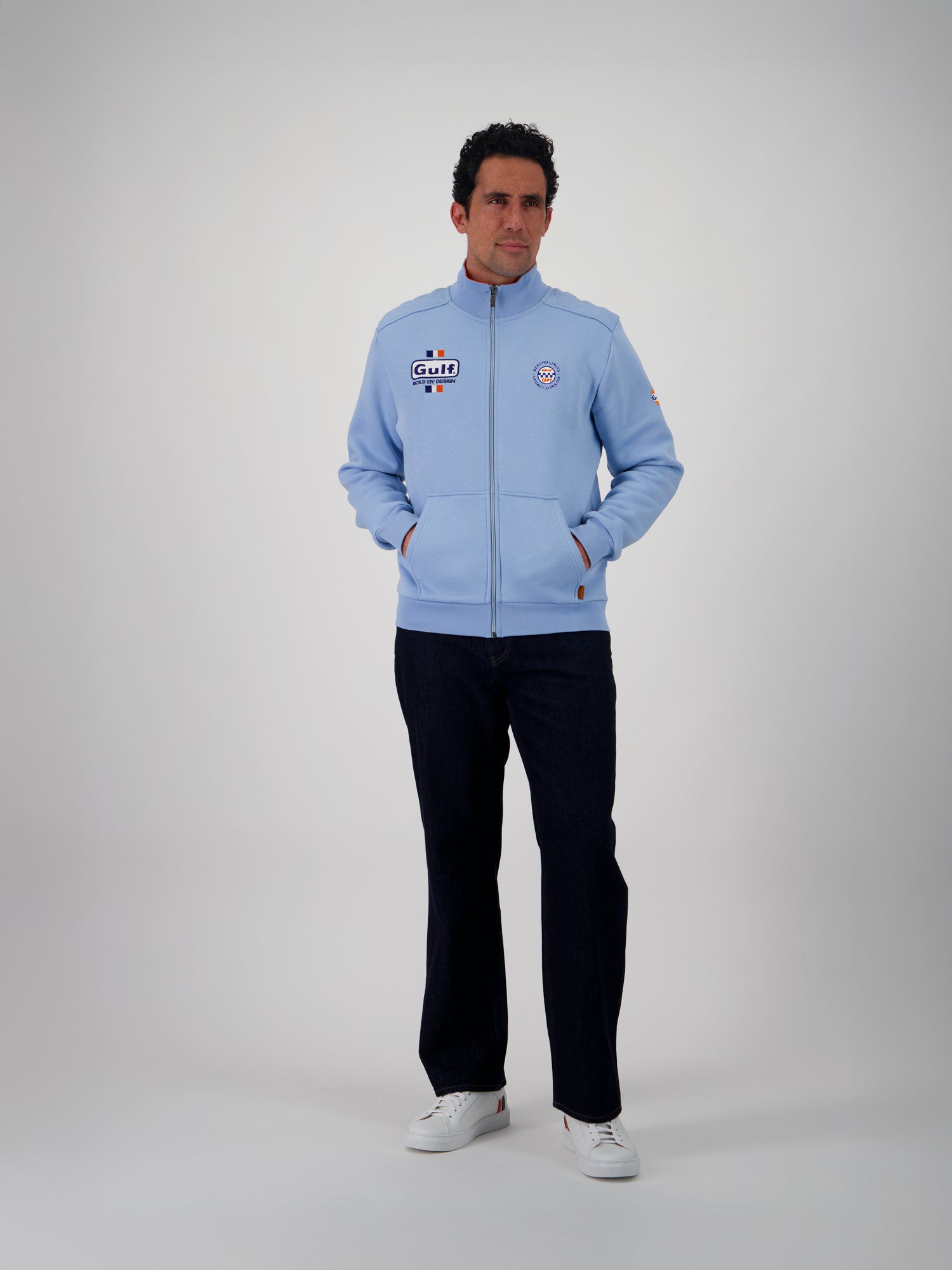 TRACK JACKET BOLD CLASSICS - LIGHT BLUE