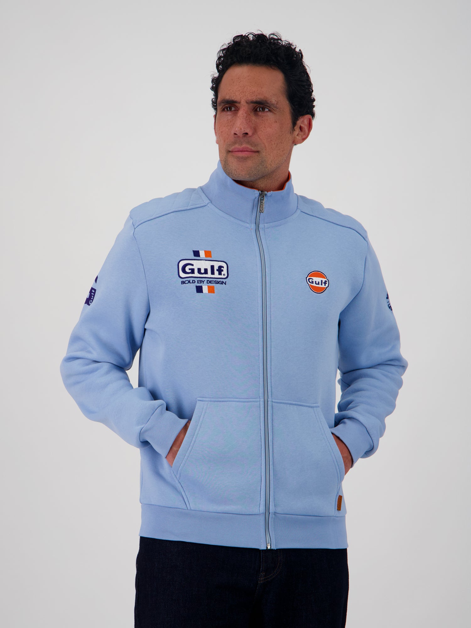 TRACK JACKET BOLD CLASSICS - LIGHT BLUE