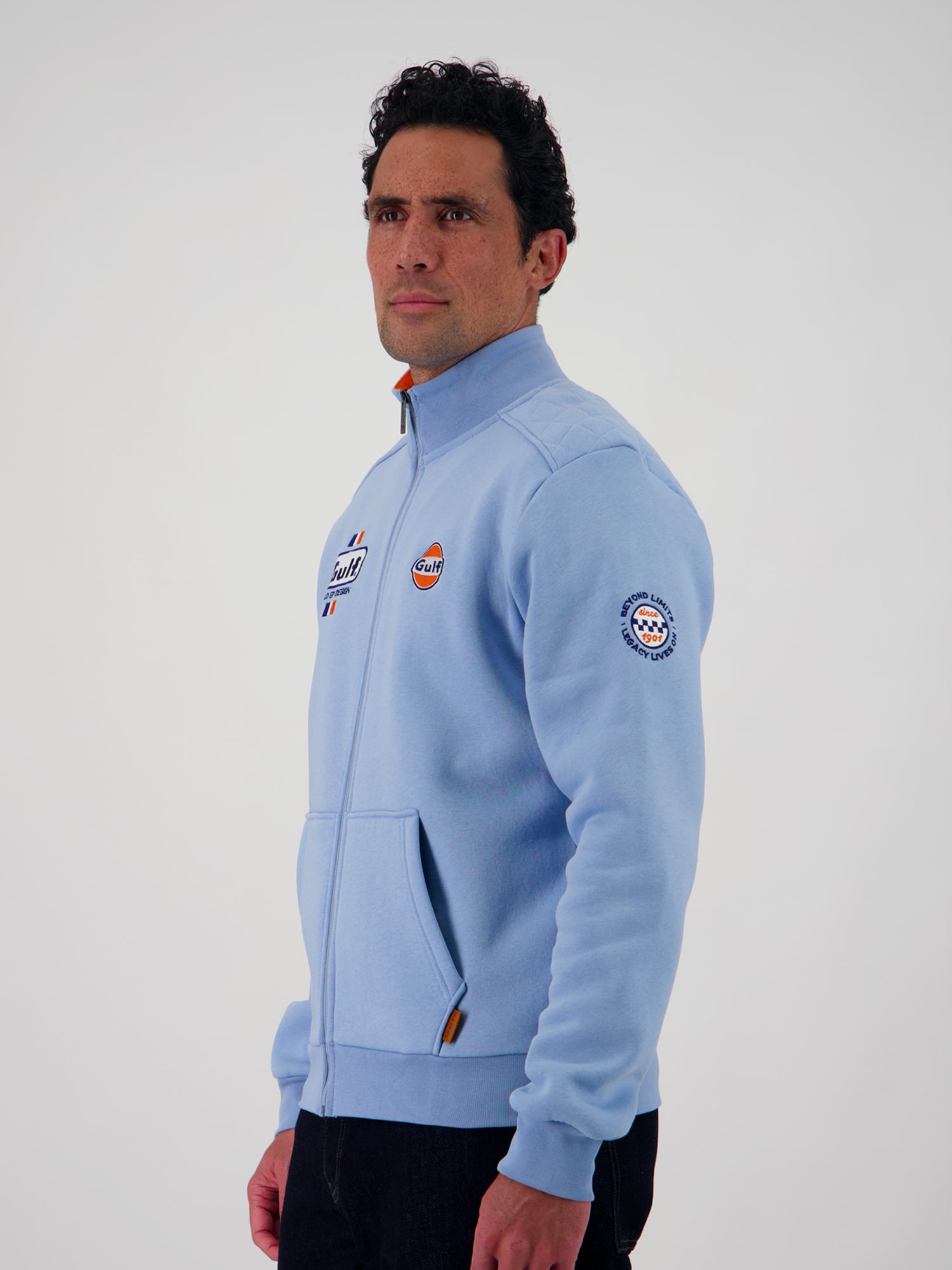 TRACK JACKET BOLD CLASSICS - LIGHT BLUE