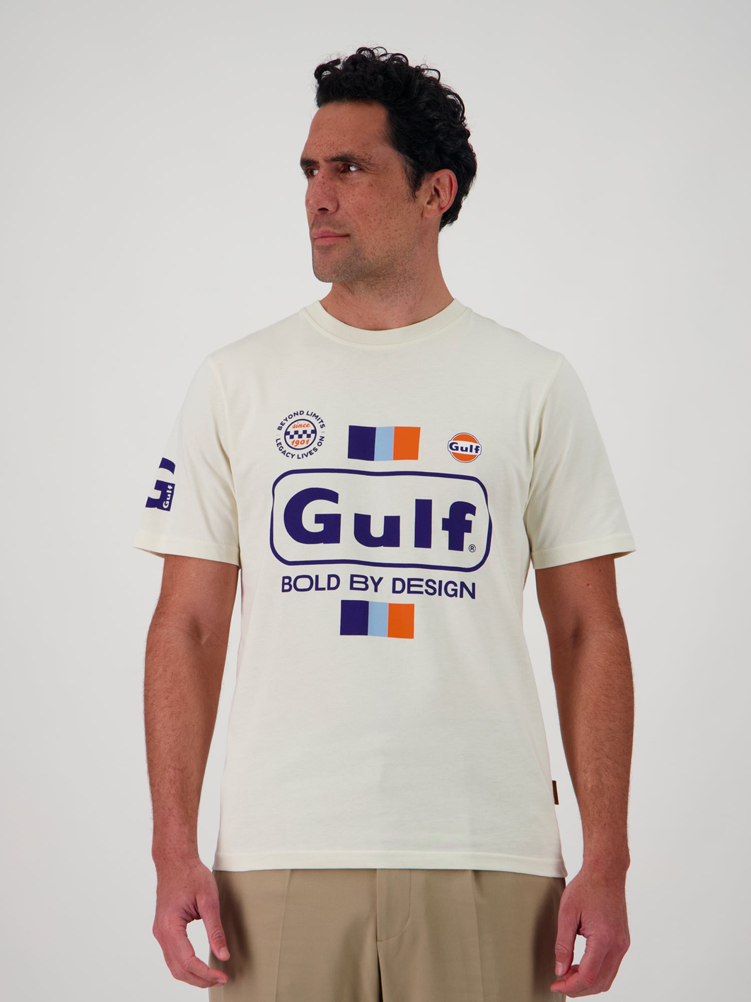 T-SHIRT BOLD CLASSIC - ECRU