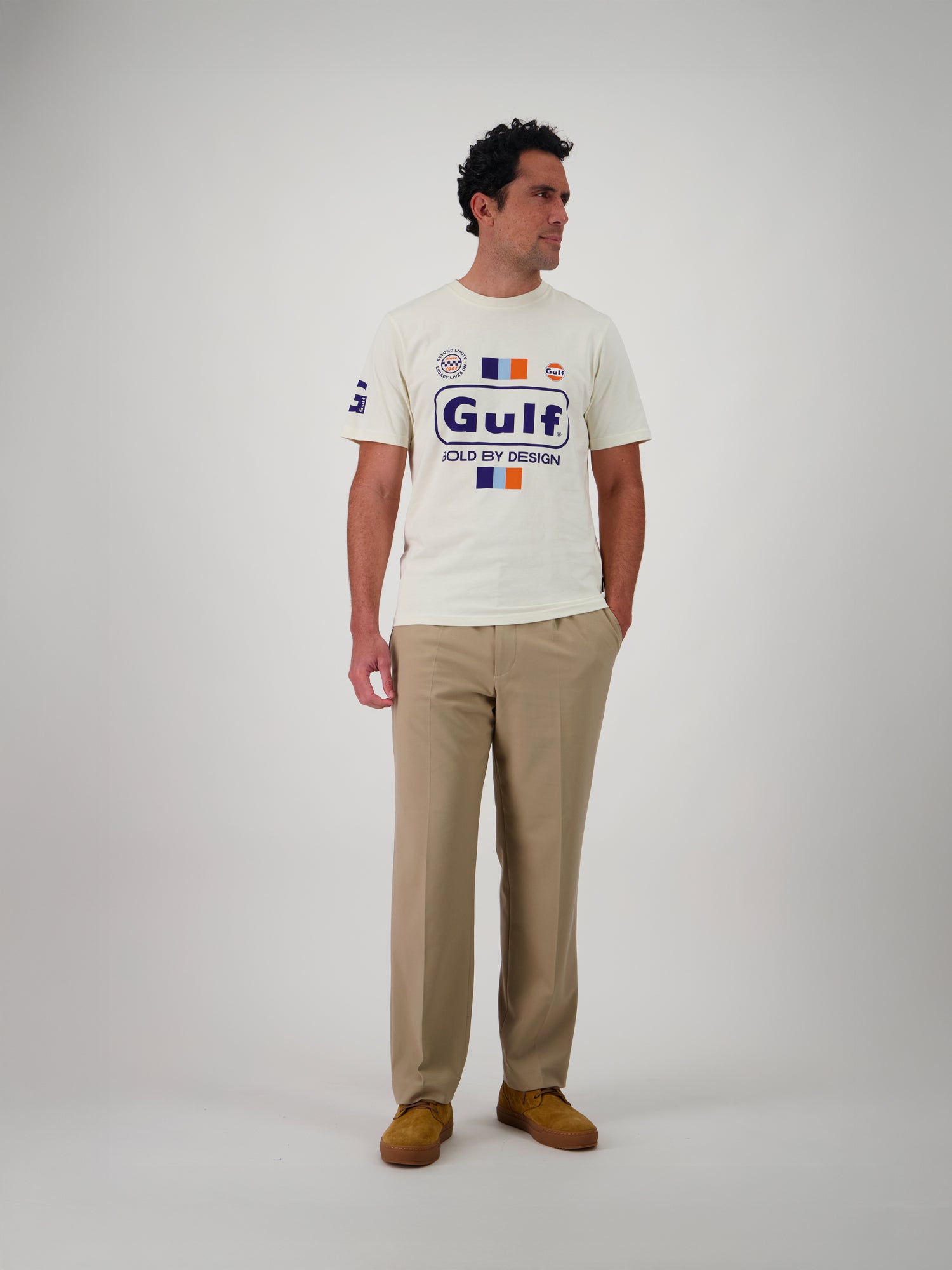 T-SHIRT BOLD CLASSICS - ECRU