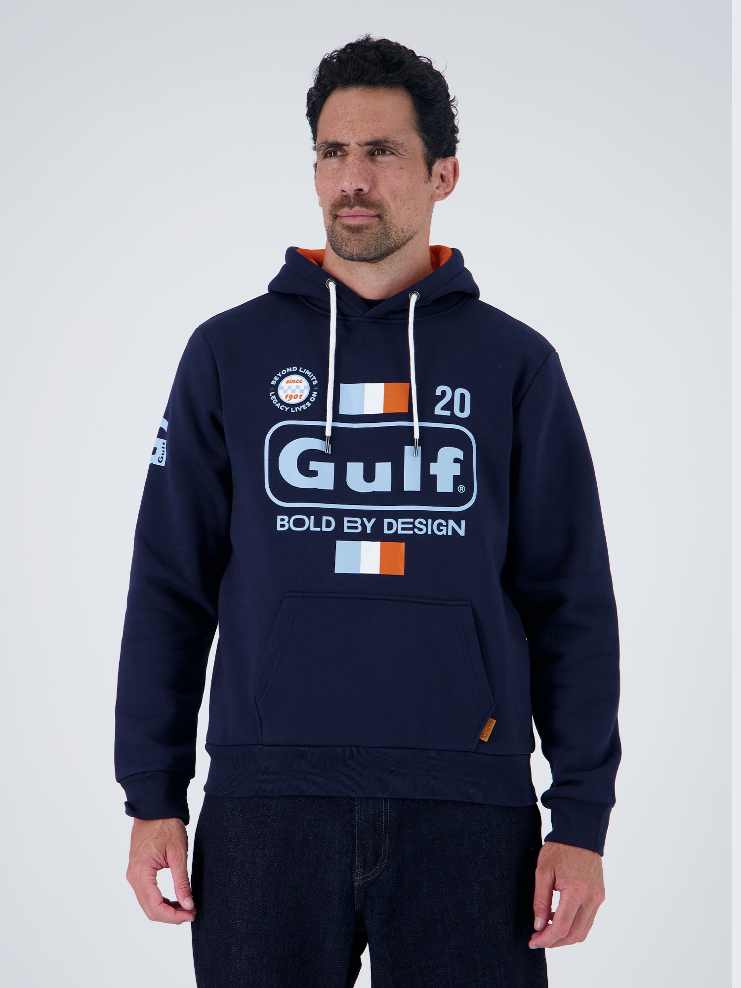 BOLD CLASSICS HOODIE - navy blue