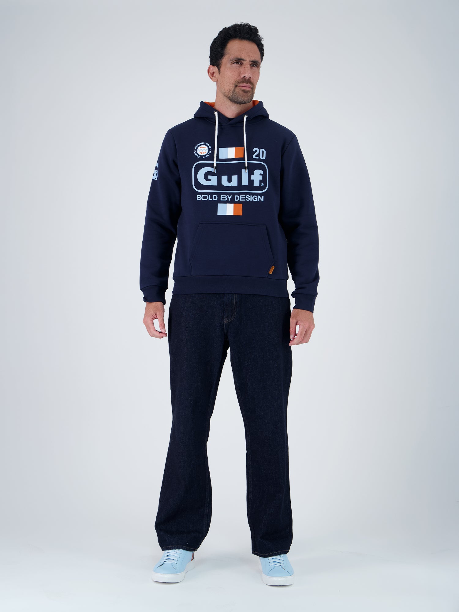 BOLD CLASSICS HOODIE - navy blue