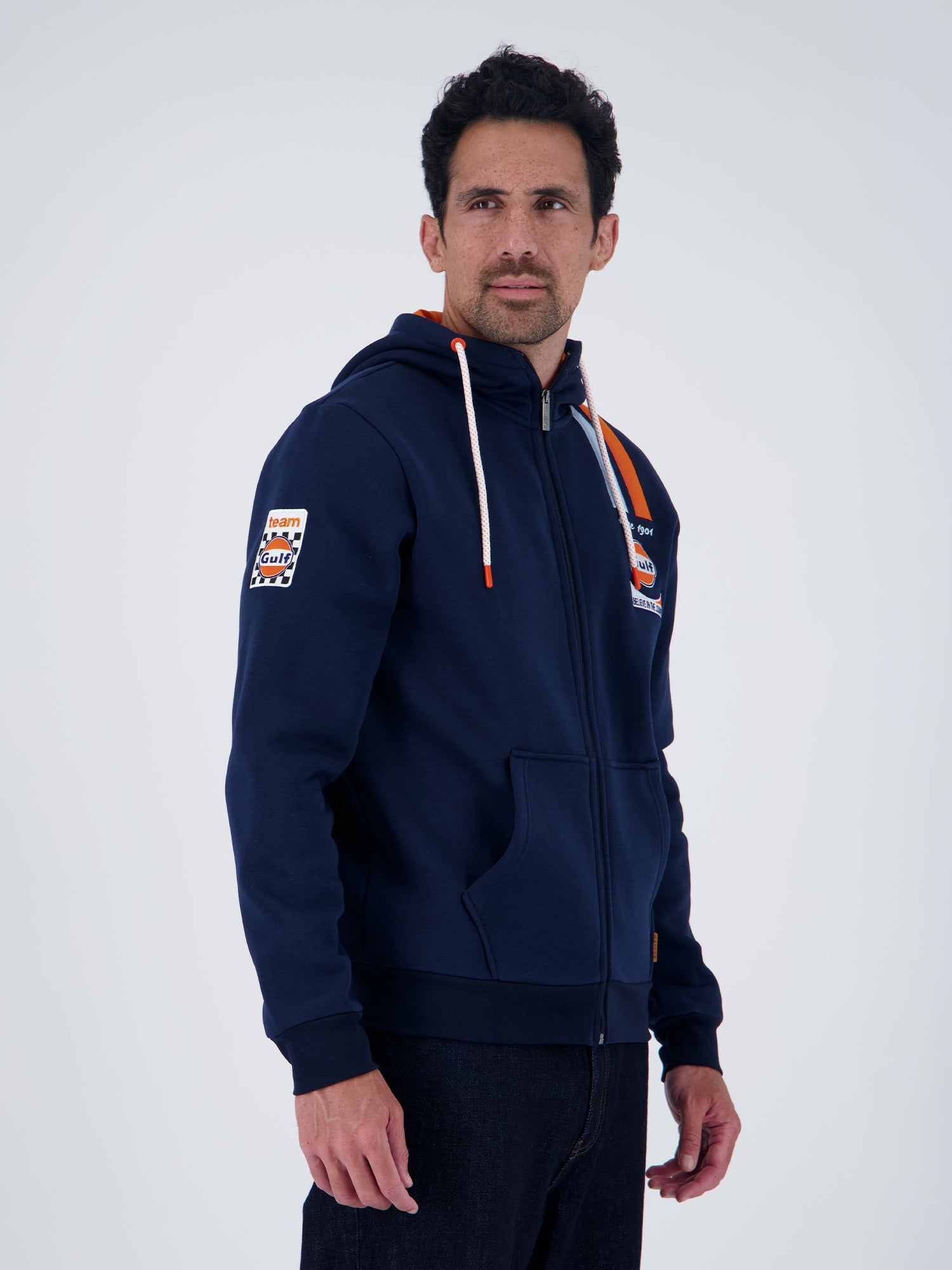 HOODIE ZIP LEGEND - navy