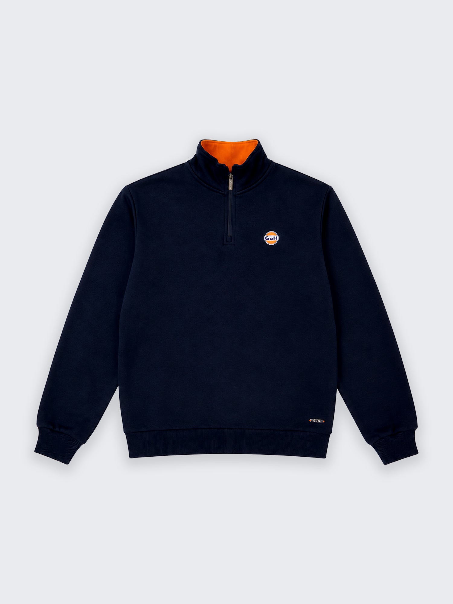 SWEATSHIRT QUART DE ZIP PREMIUM - navy blue