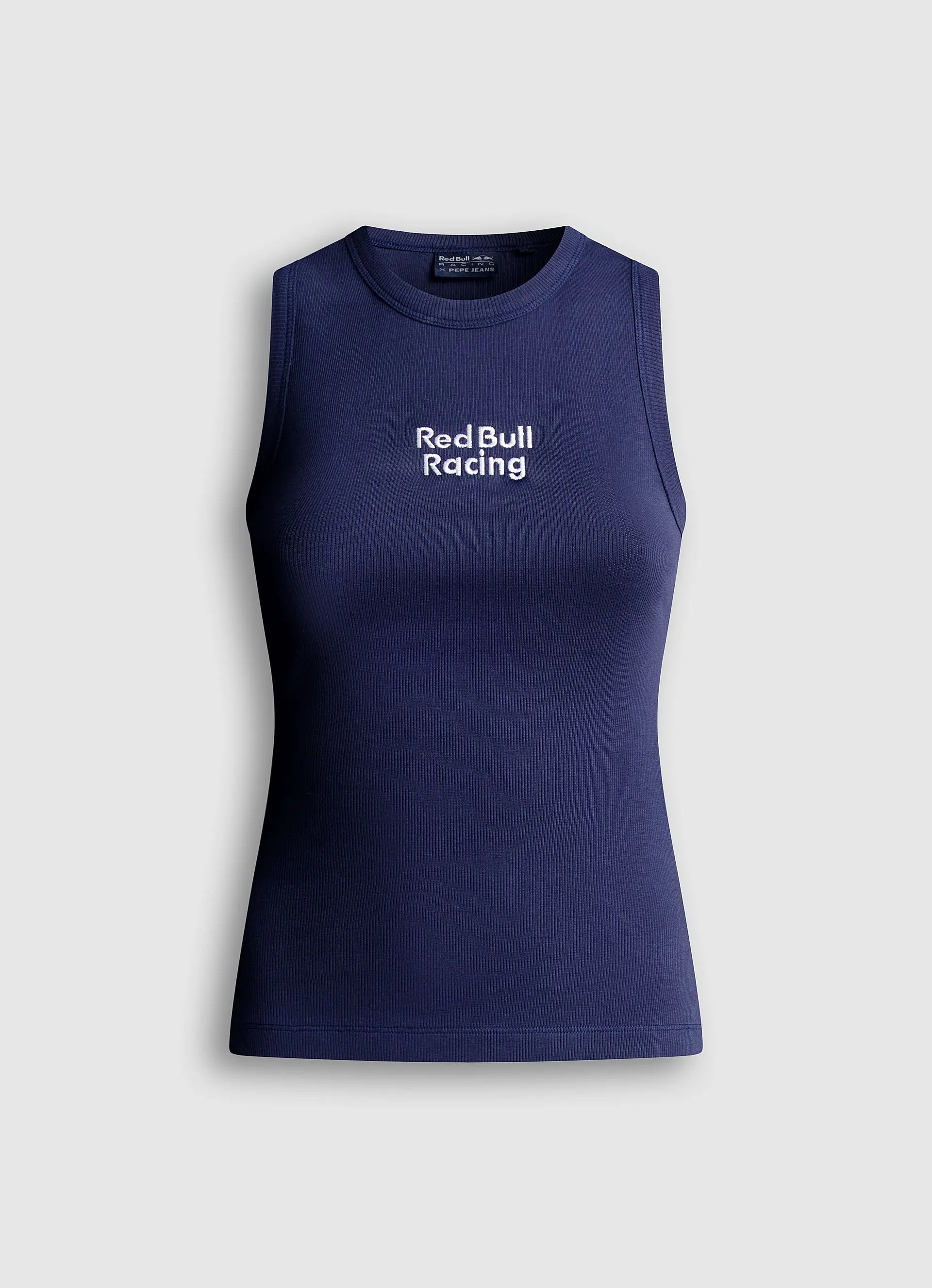 W RIB TANK TOP - navy