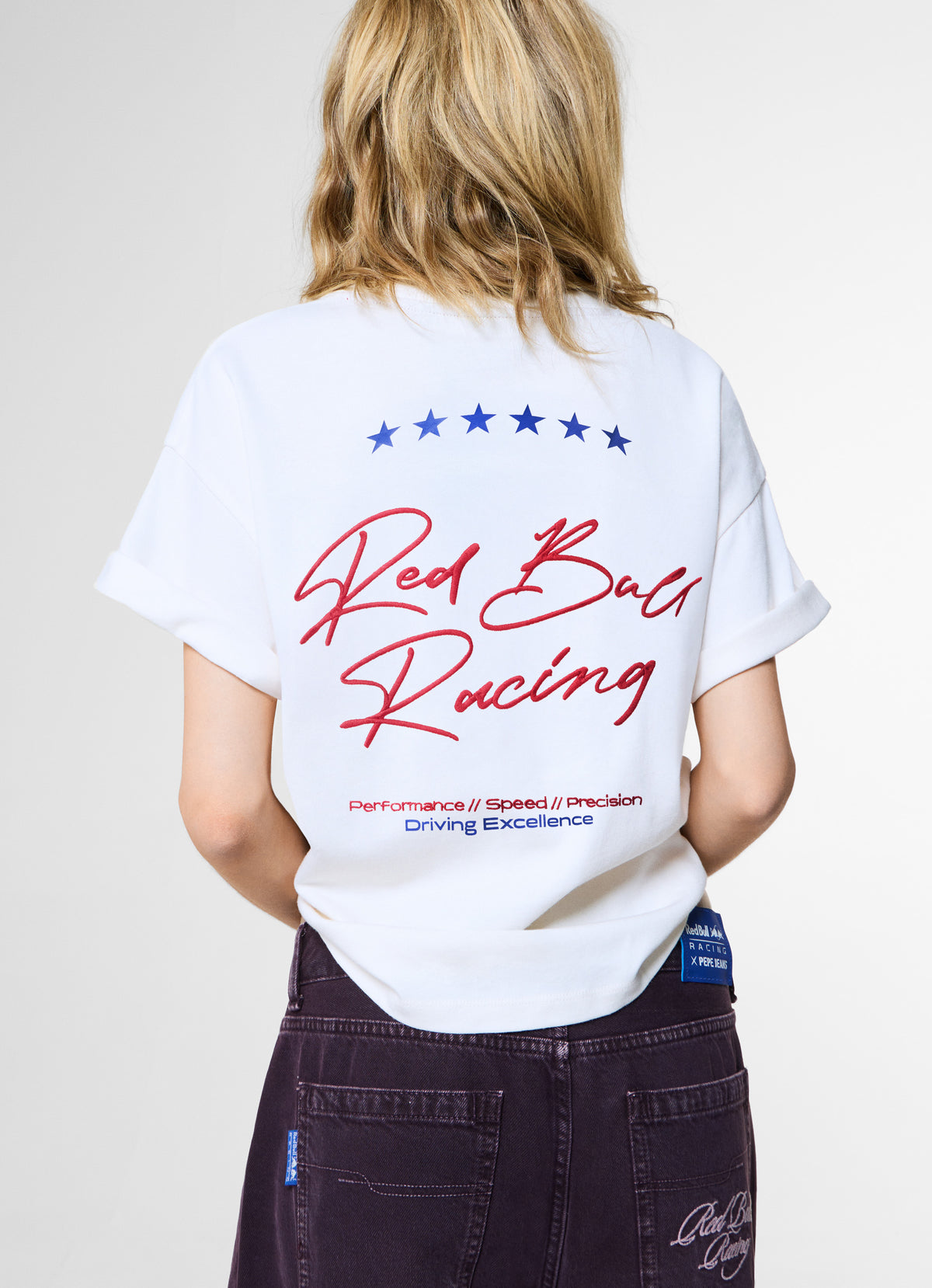 T-SHIRT DRIVING FEMME - WHITE