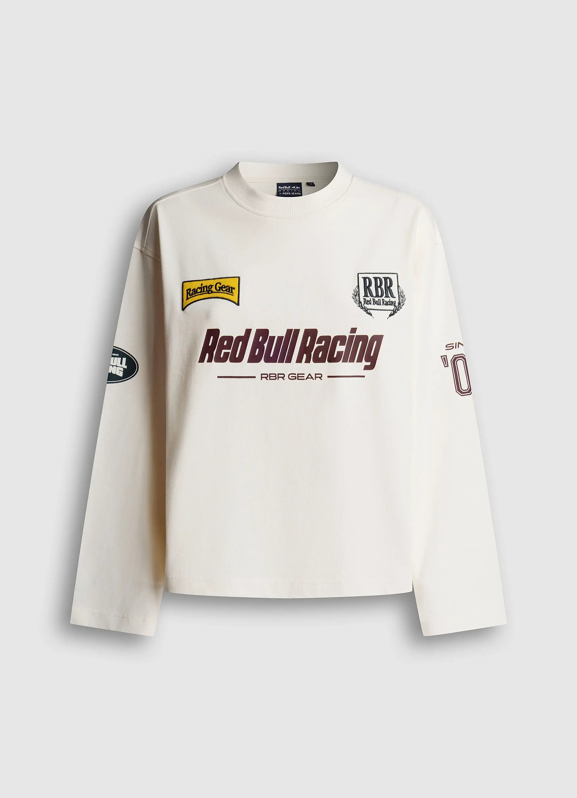 W T-Shirt Manches Longues GEAR - off white