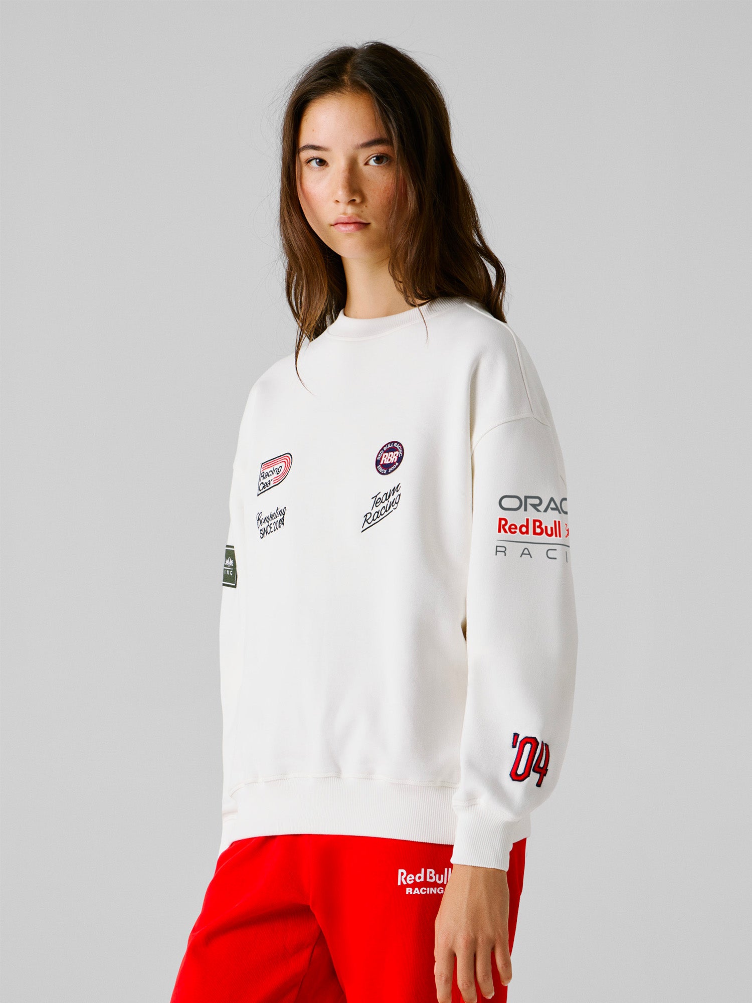 WOMAN SWEAT RDC EST 2004 - BLANC